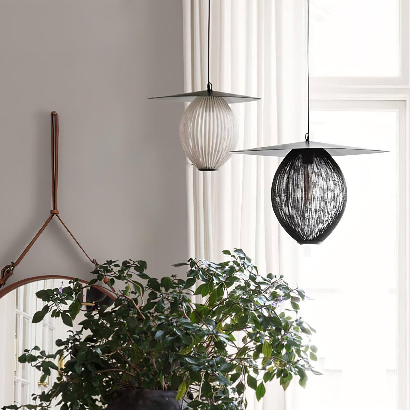 Hikari Aluminum Pendant Lamp-Neutral Decor