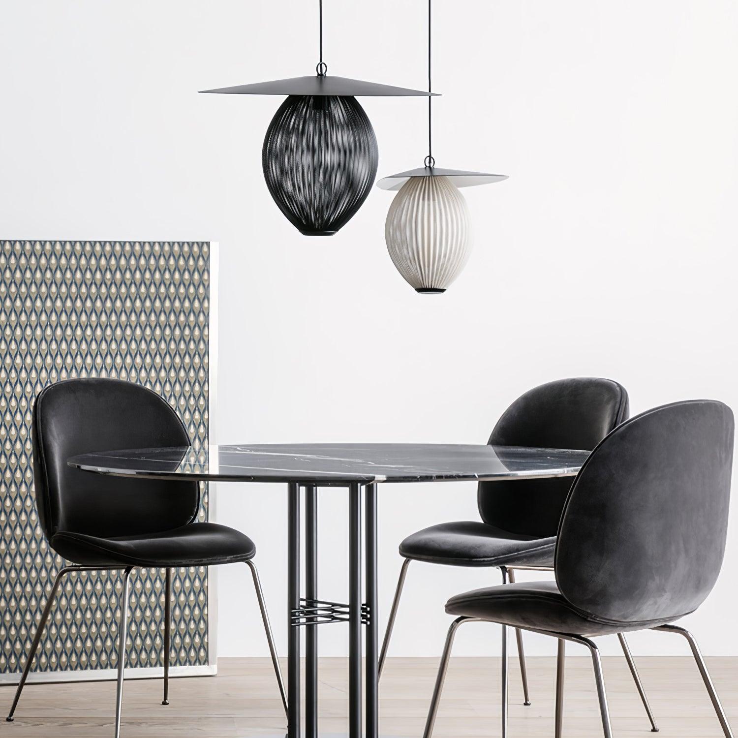 Hikari Aluminum Pendant Lamp-Neutral Decor