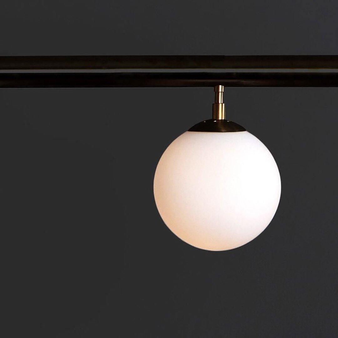 Estix Pendant Lamp Brass Linear Satellite Minimalist-Neutral Decor