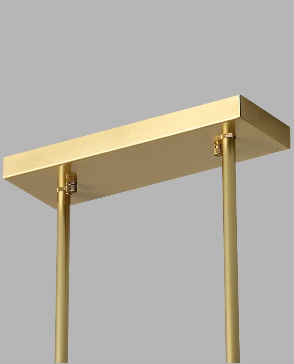 Estix Pendant Lamp Brass Linear Satellite Minimalist-Neutral Decor