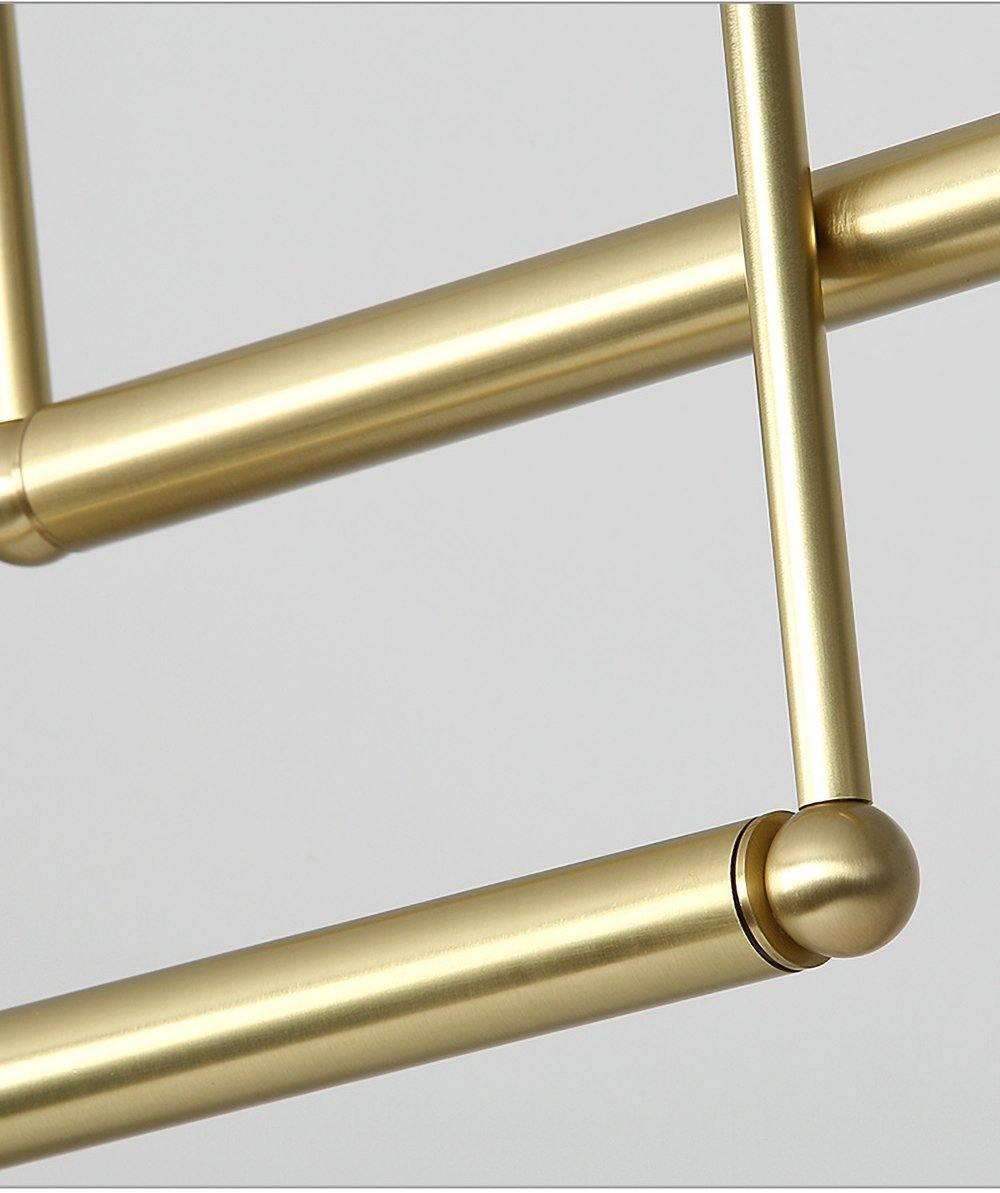 Estix Pendant Lamp Brass Linear Satellite Minimalist-Neutral Decor