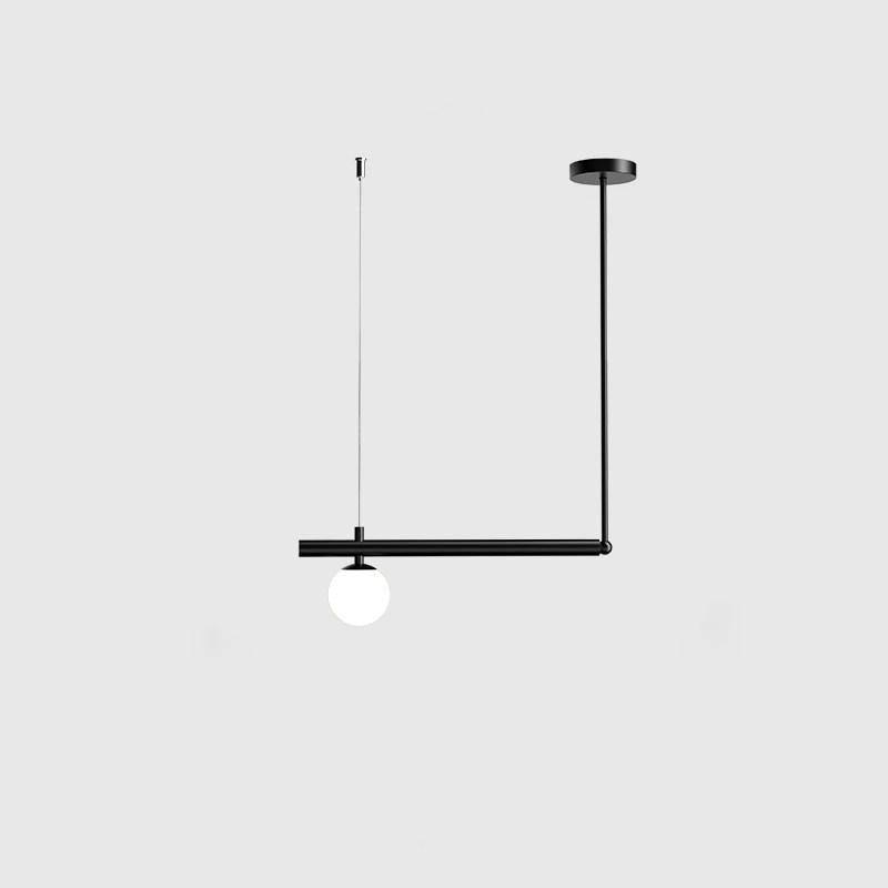 Estix Pendant Lamp Brass Linear Satellite Minimalist-Neutral Decor