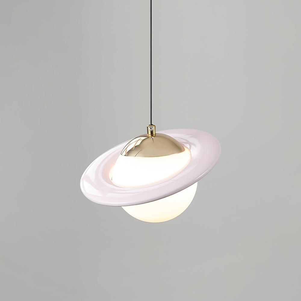 Nuvana Glass & PC Pendant Lamp-Neutral Decor