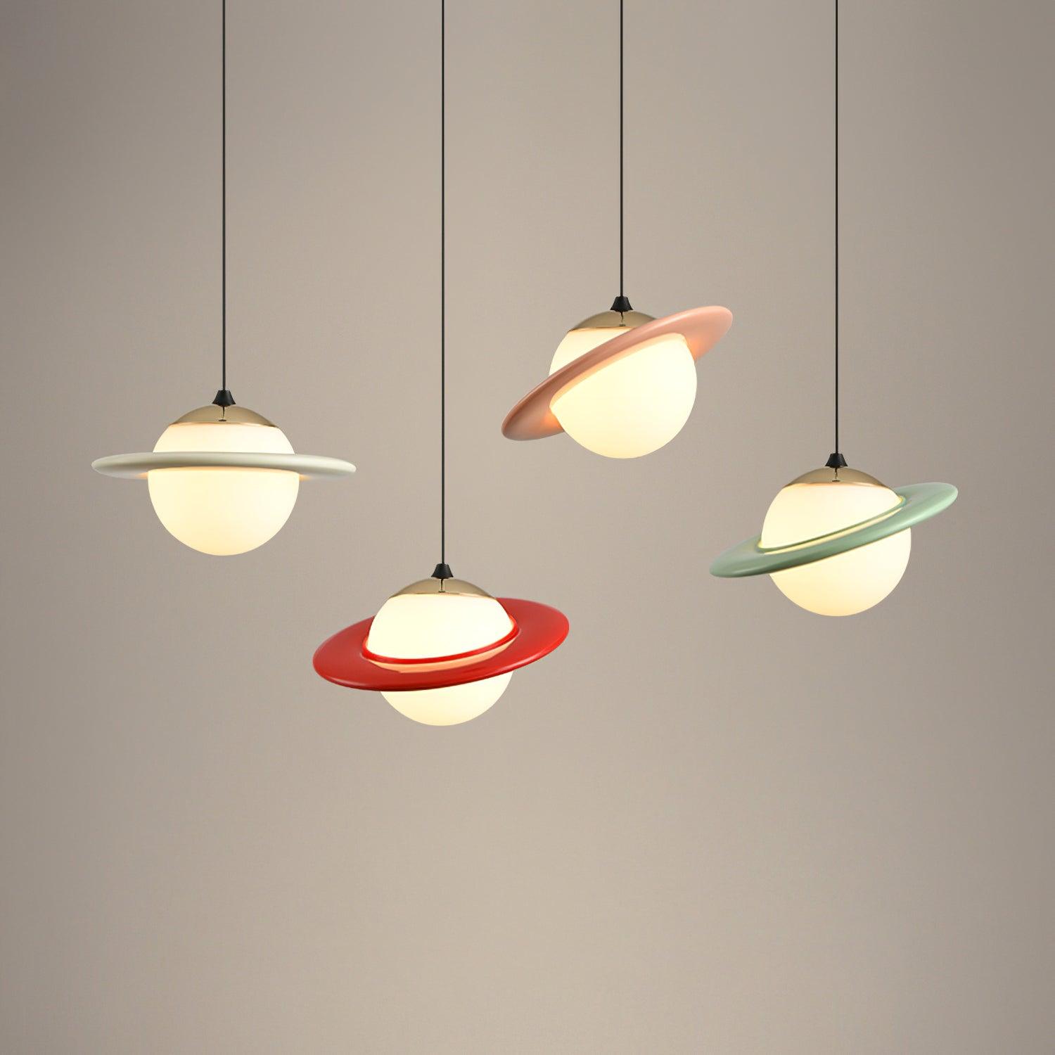 Nuvana Glass & PC Pendant Lamp-Neutral Decor