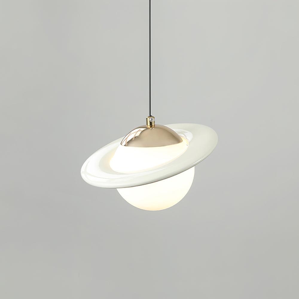 Nuvana Glass & PC Pendant Lamp-Neutral Decor