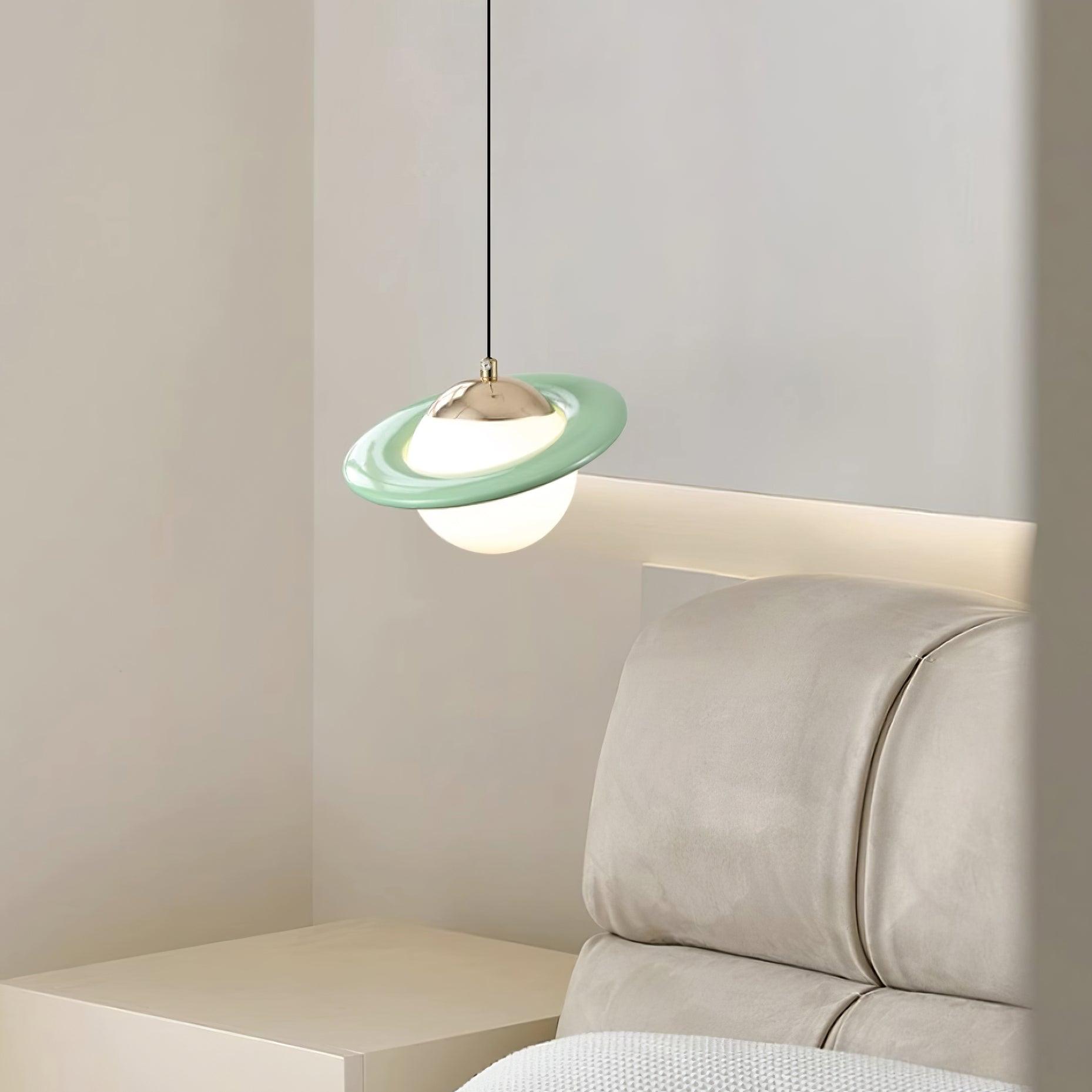 Nuvana Glass & PC Pendant Lamp-Neutral Decor