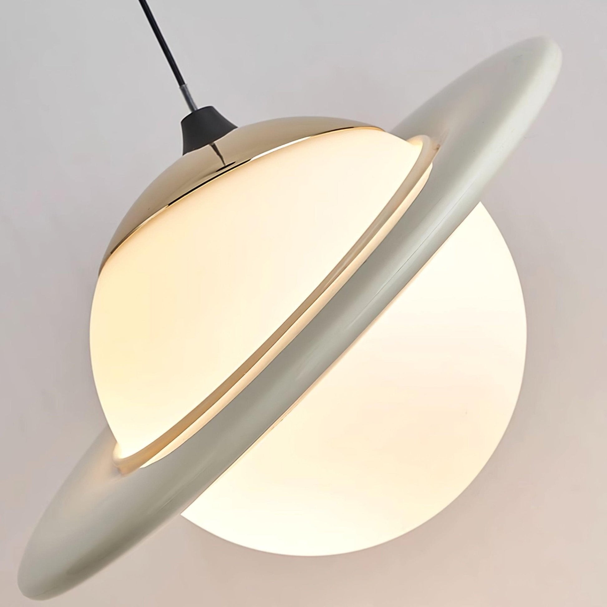 Nuvana Glass & PC Pendant Lamp-Neutral Decor