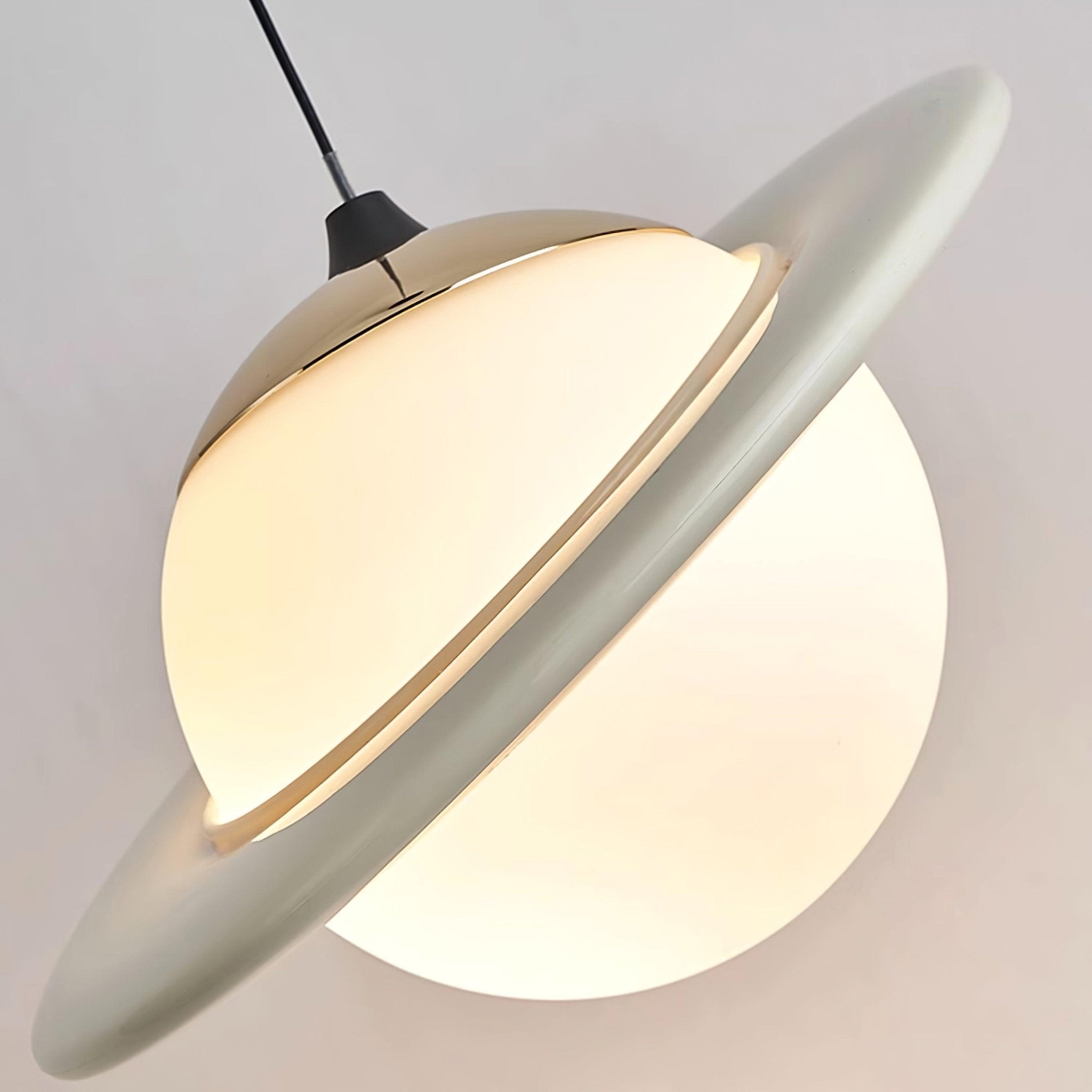 Nuvana Glass & PC Pendant Lamp-Neutral Decor