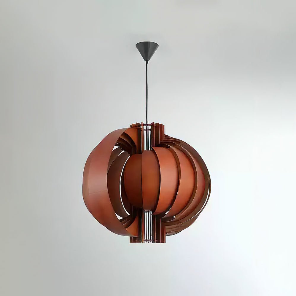 Ivraeus Premium Elegance Ring Wood Pendant Light-Neutral Decor