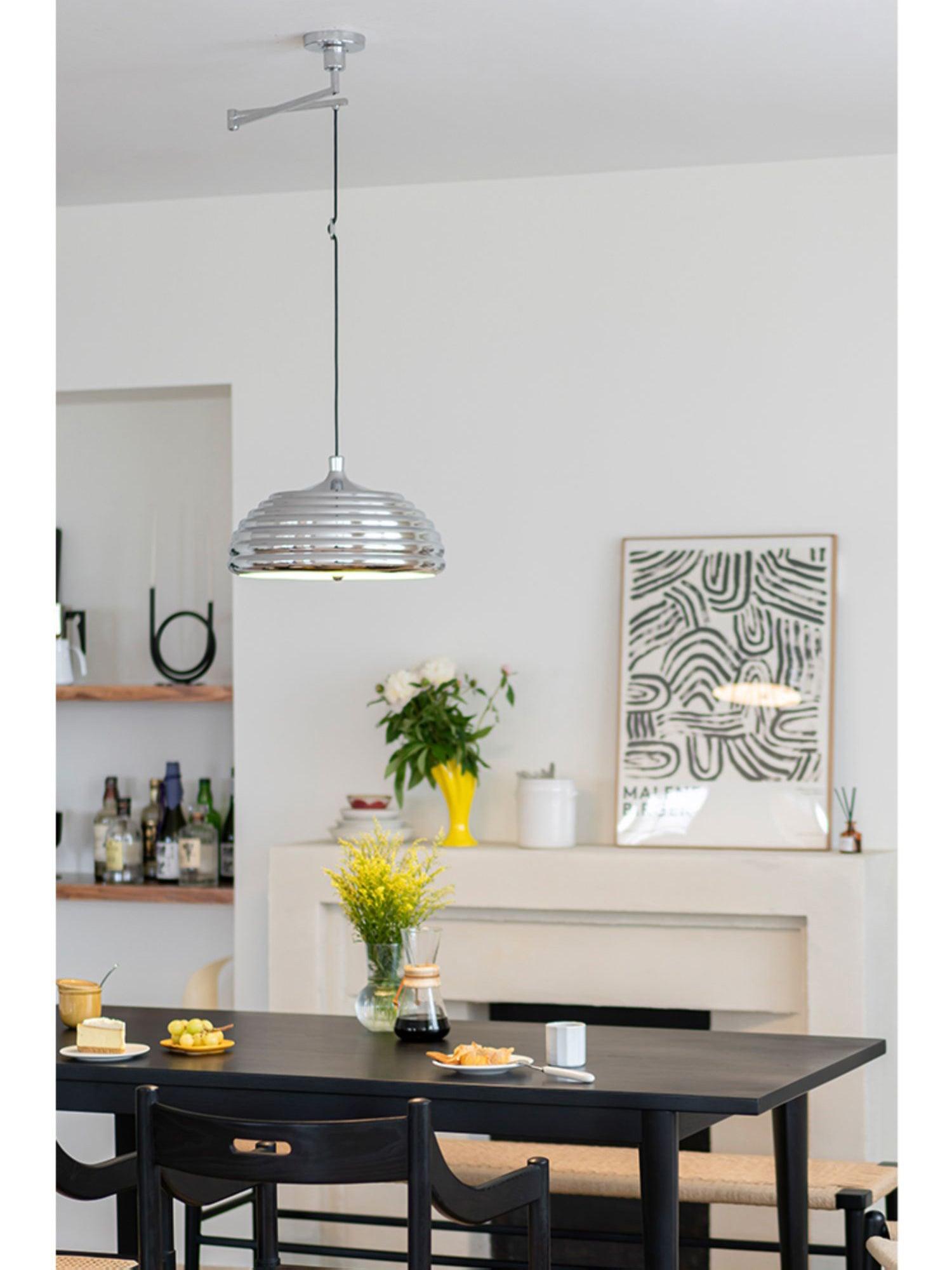 Ripple Modern Industrial Pendant Lamp-Neutral Decor