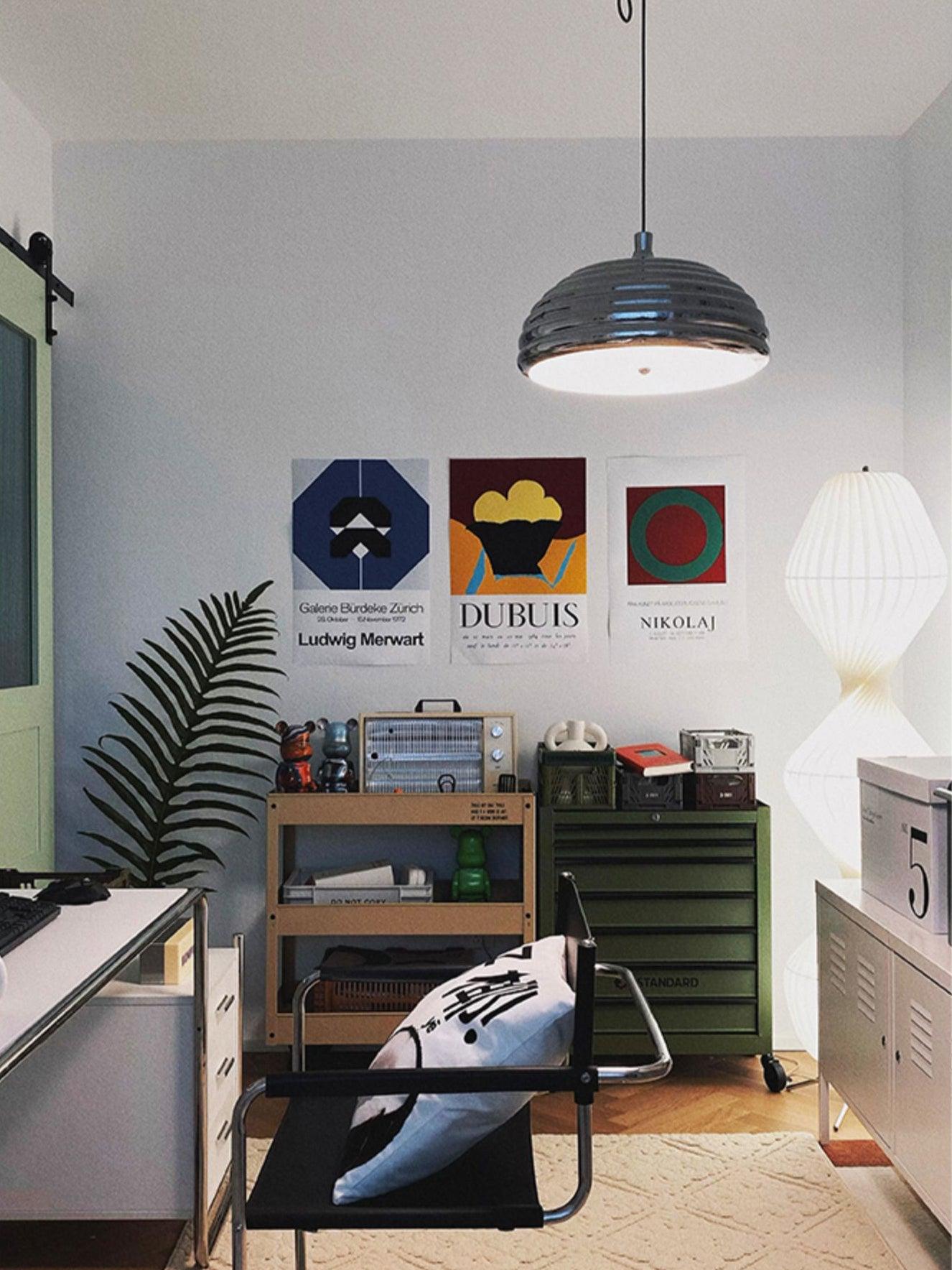 Ripple Modern Industrial Pendant Lamp-Neutral Decor