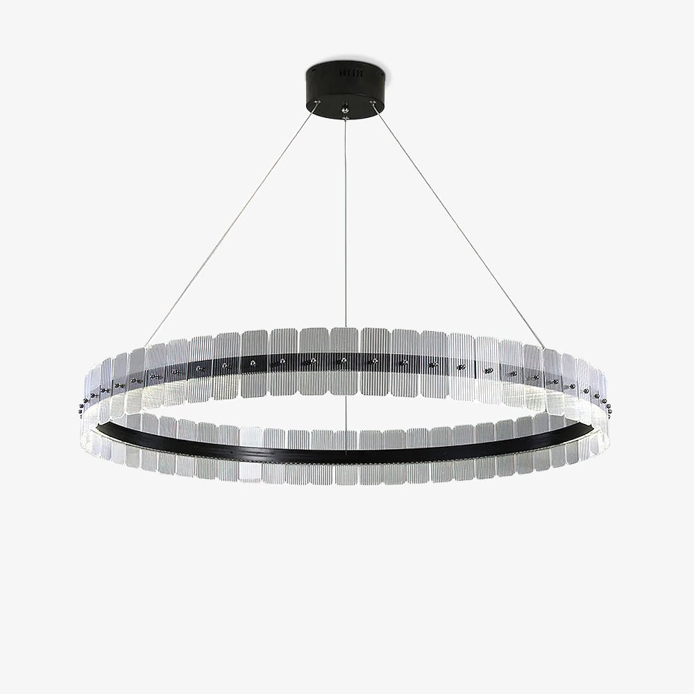 Kynell Chandelier Saturno LED with Acrylic Blocks-Neutral Decor