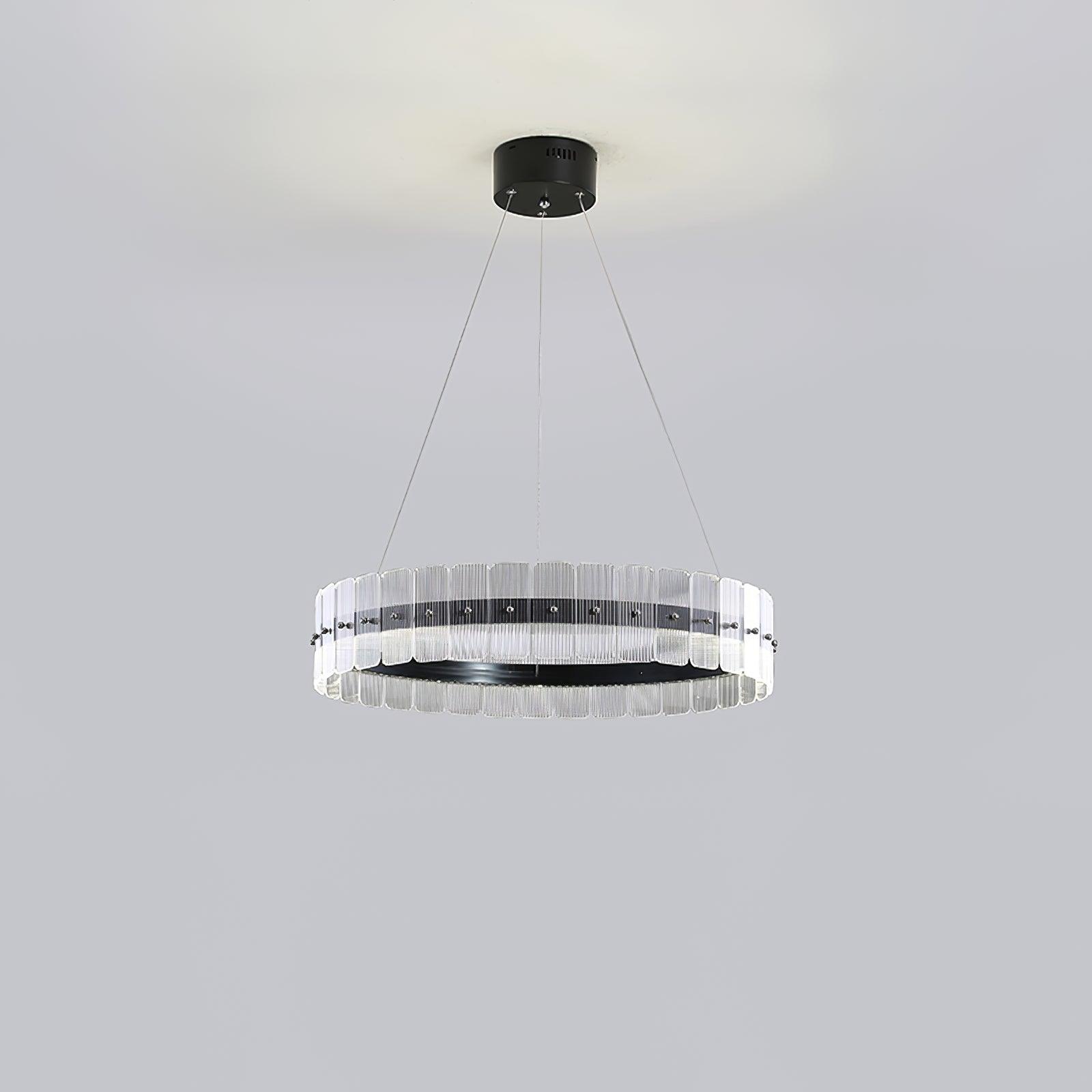 Kynell Chandelier Saturno LED with Acrylic Blocks-Neutral Decor