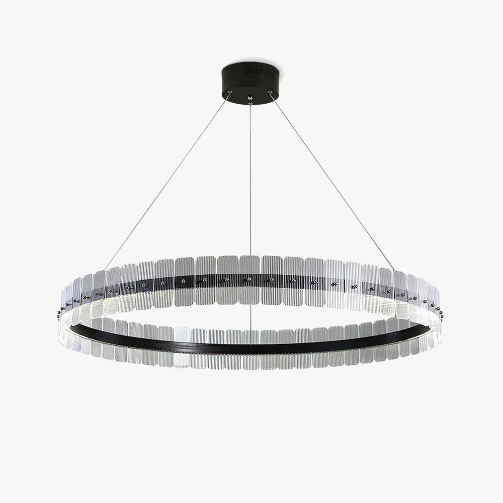 Kynell Chandelier Saturno LED with Acrylic Blocks-Neutral Decor