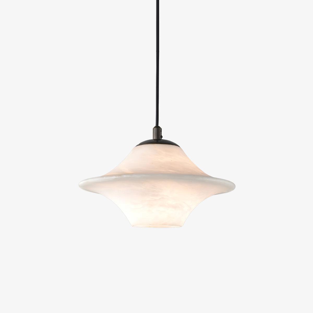 Elvina Alabaster Pendant Light-Neutral Decor