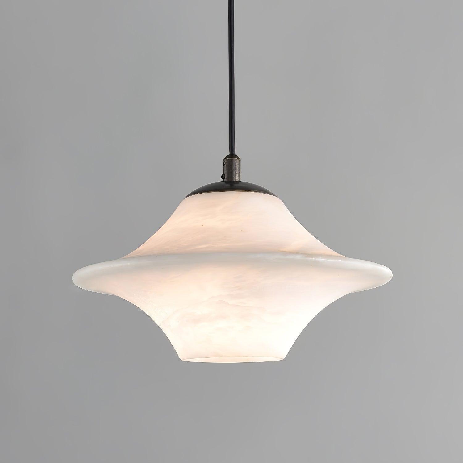 Elvina Alabaster Pendant Light-Neutral Decor