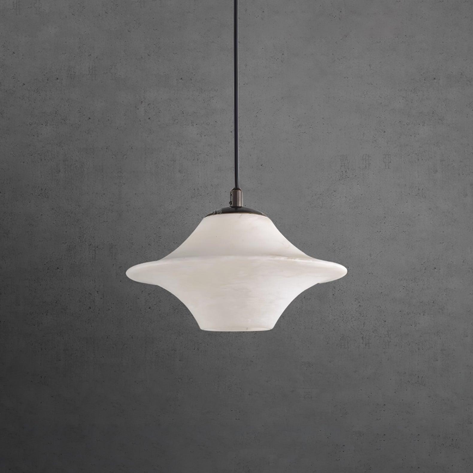 Elvina Alabaster Pendant Light-Neutral Decor