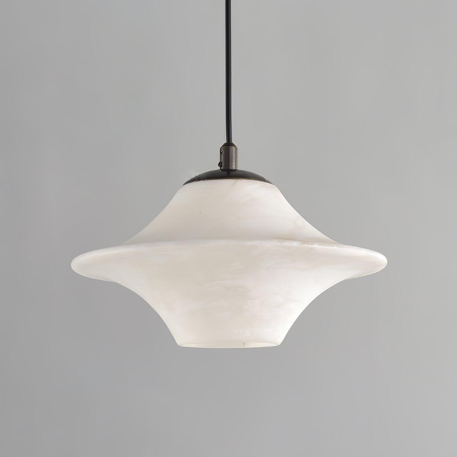 Elvina Alabaster Pendant Light-Neutral Decor