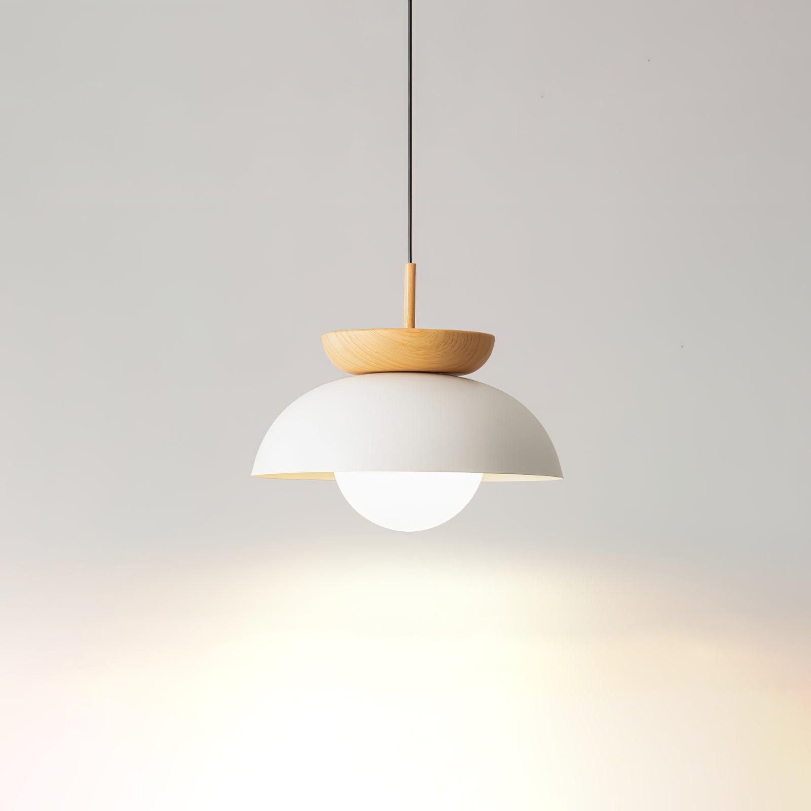 Peldes Premium Nordic Art Glass Pendant Lamp-Neutral Decor
