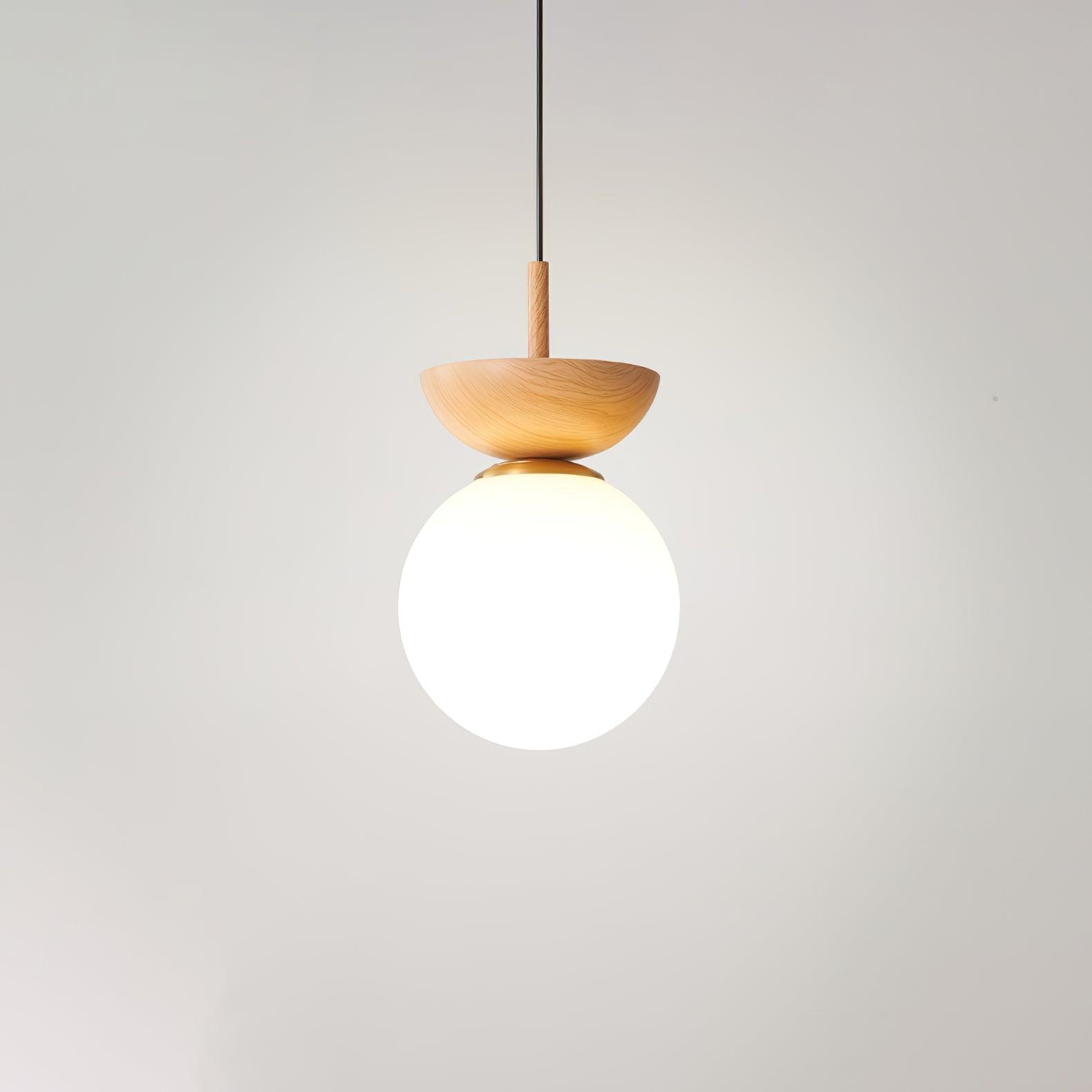 Peldes Premium Nordic Art Glass Pendant Lamp-Neutral Decor