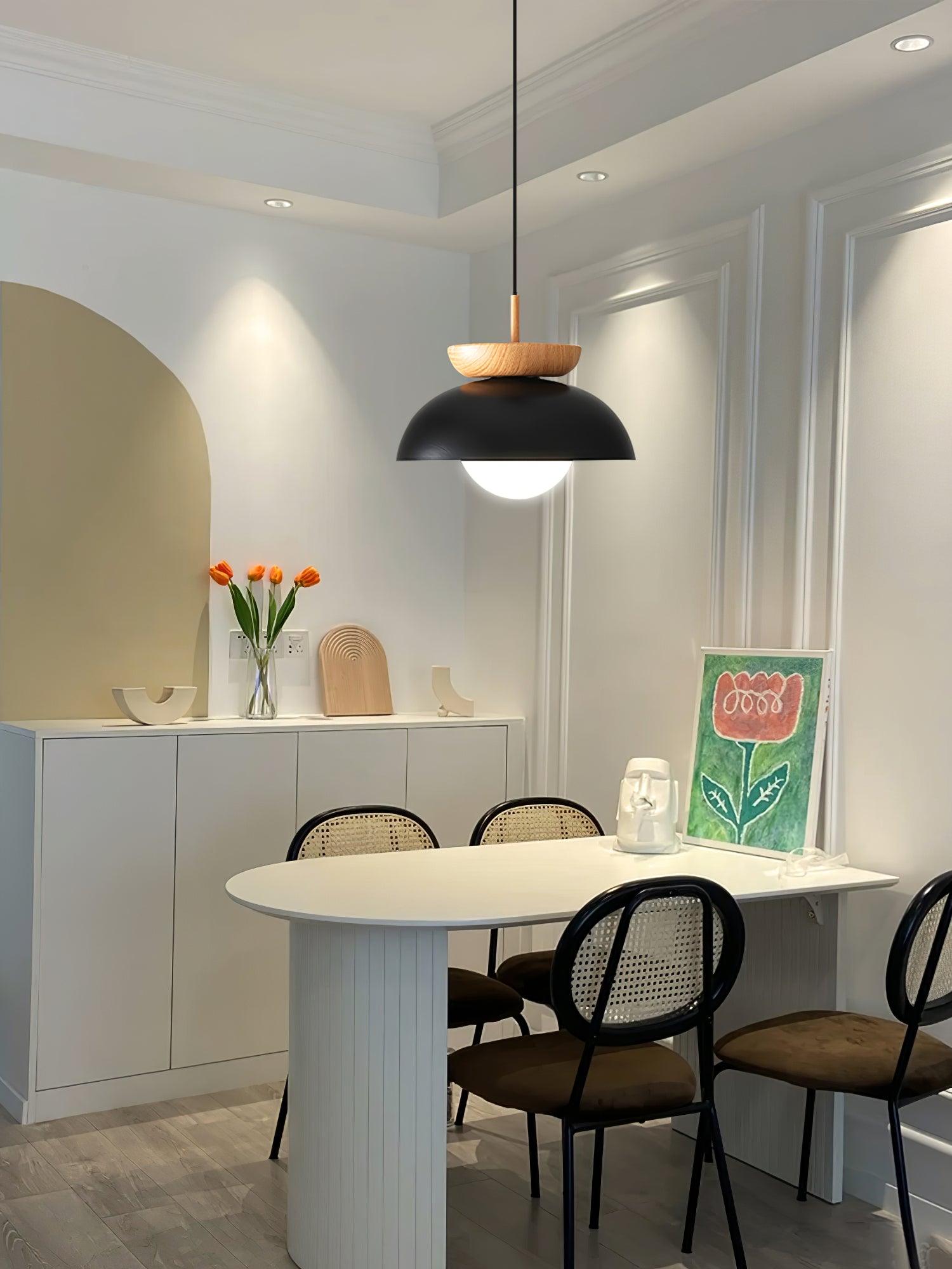 Peldes Premium Nordic Art Glass Pendant Lamp-Neutral Decor
