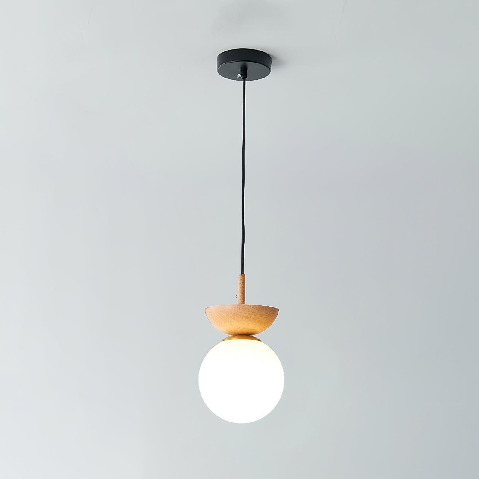 Peldes Premium Nordic Art Glass Pendant Lamp-Neutral Decor