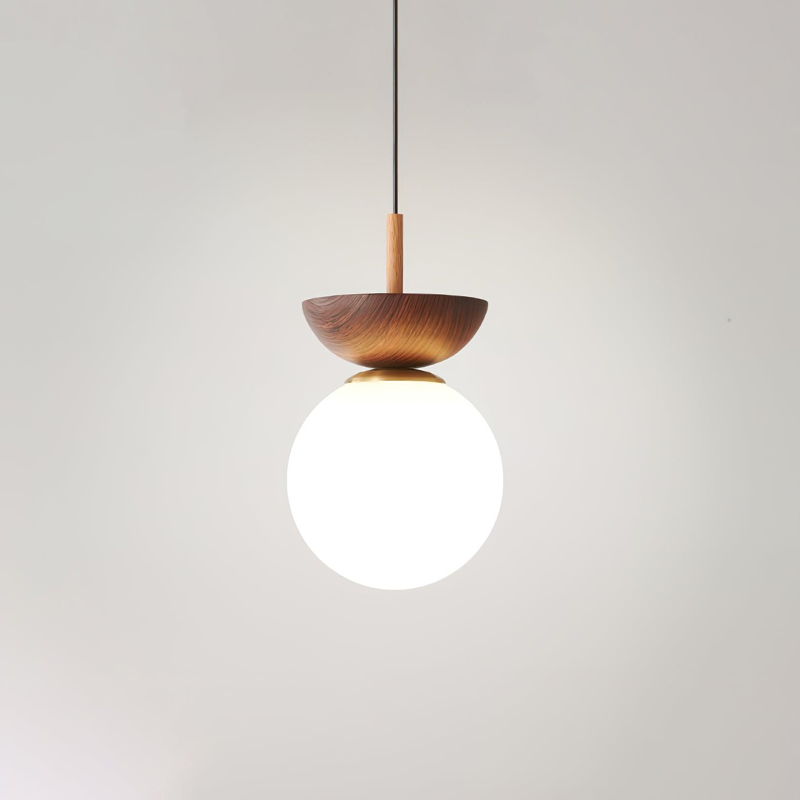 Peldes Premium Nordic Art Glass Pendant Lamp-Neutral Decor
