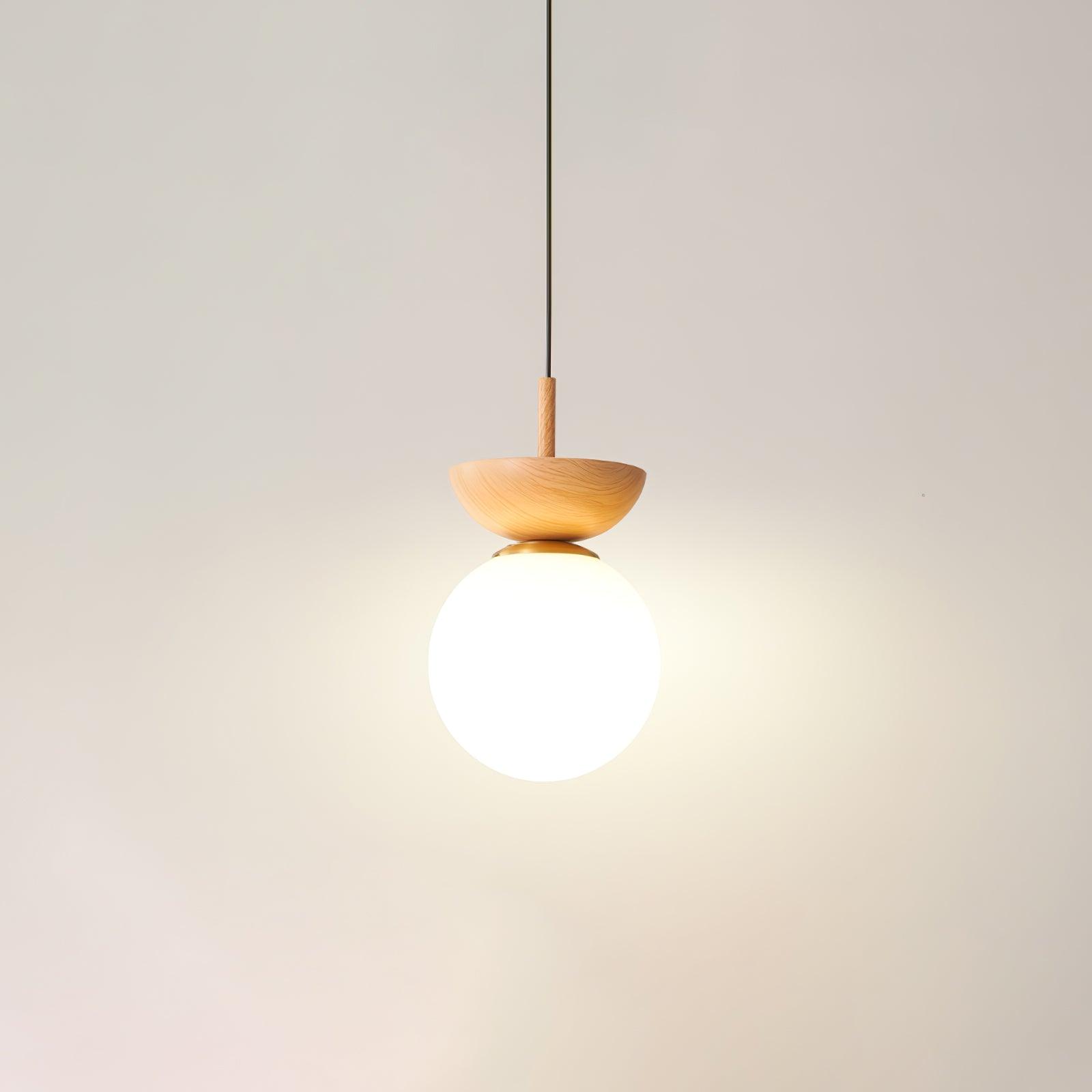 Peldes Premium Nordic Art Glass Pendant Lamp-Neutral Decor