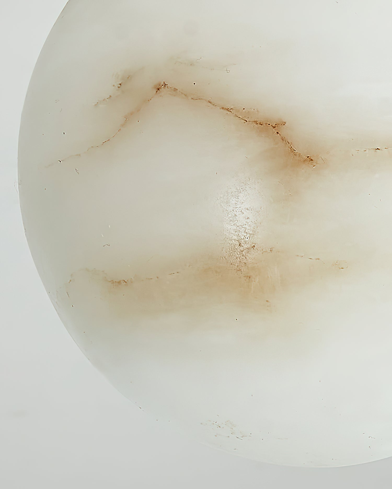 Uphaara Alabaster Pendant Light-Neutral Decor