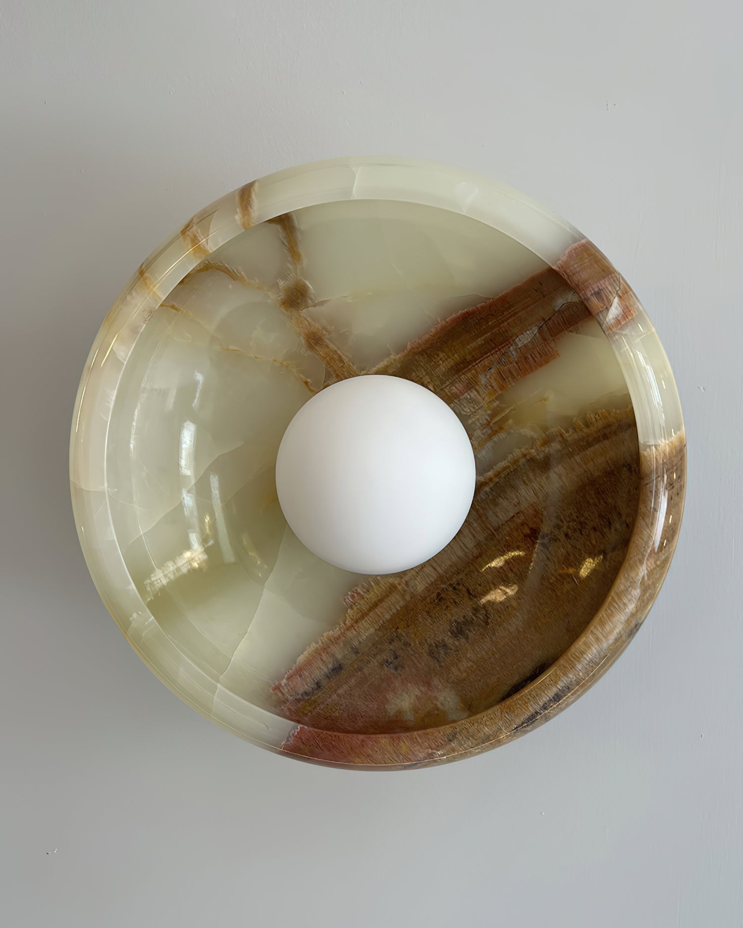 Onvix Natural Onyx Wall Light