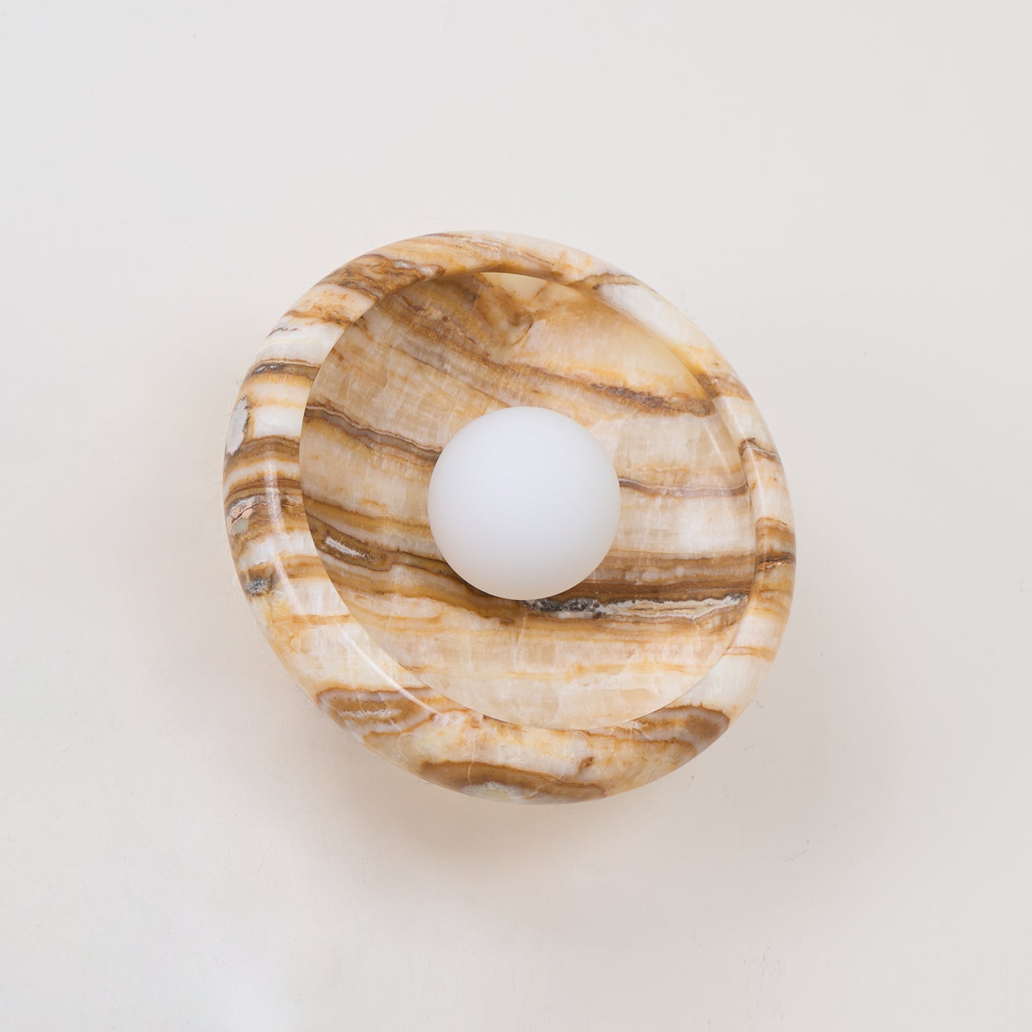 Onvix Natural Onyx Wall Light