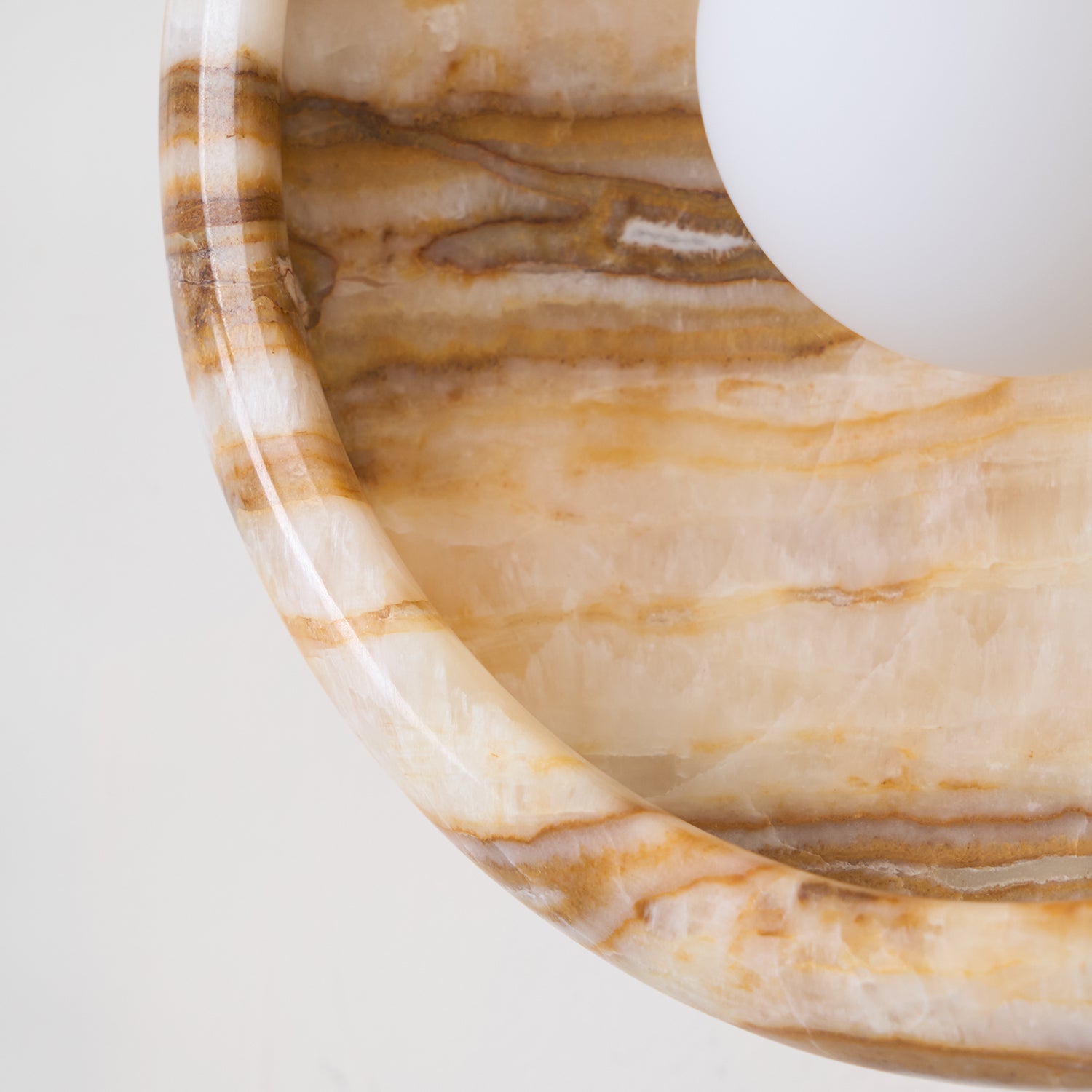Onvix Natural Onyx Wall Light