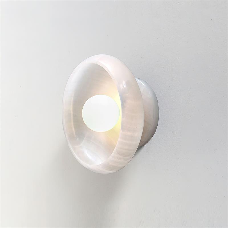 Onvix Natural Onyx Wall Light