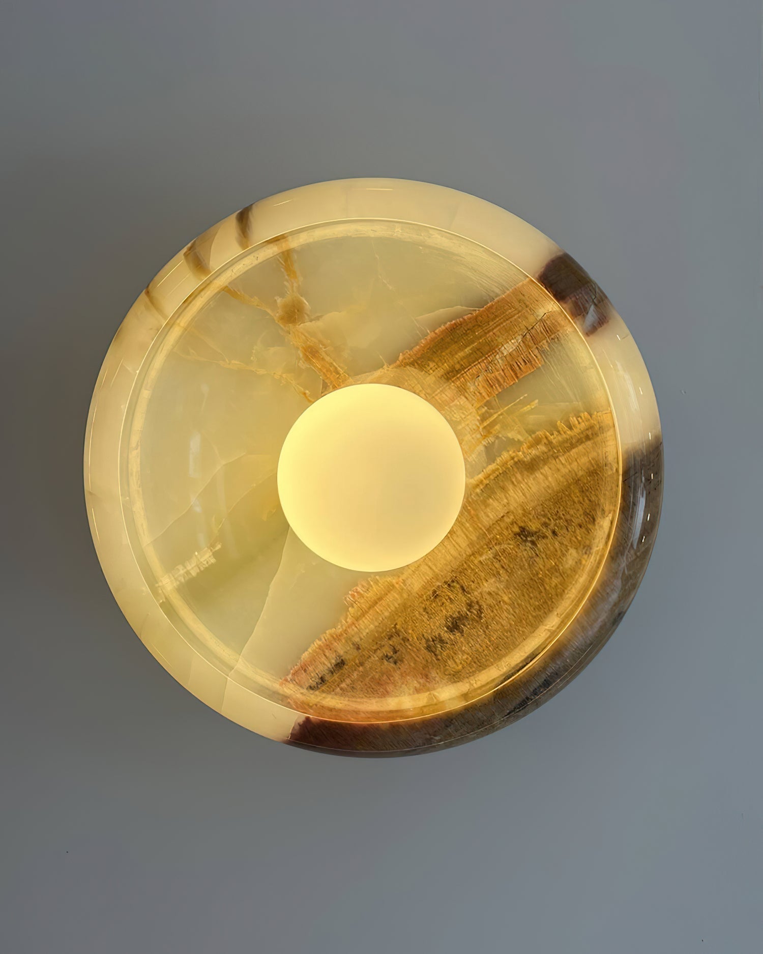 Onvix Natural Onyx Wall Light