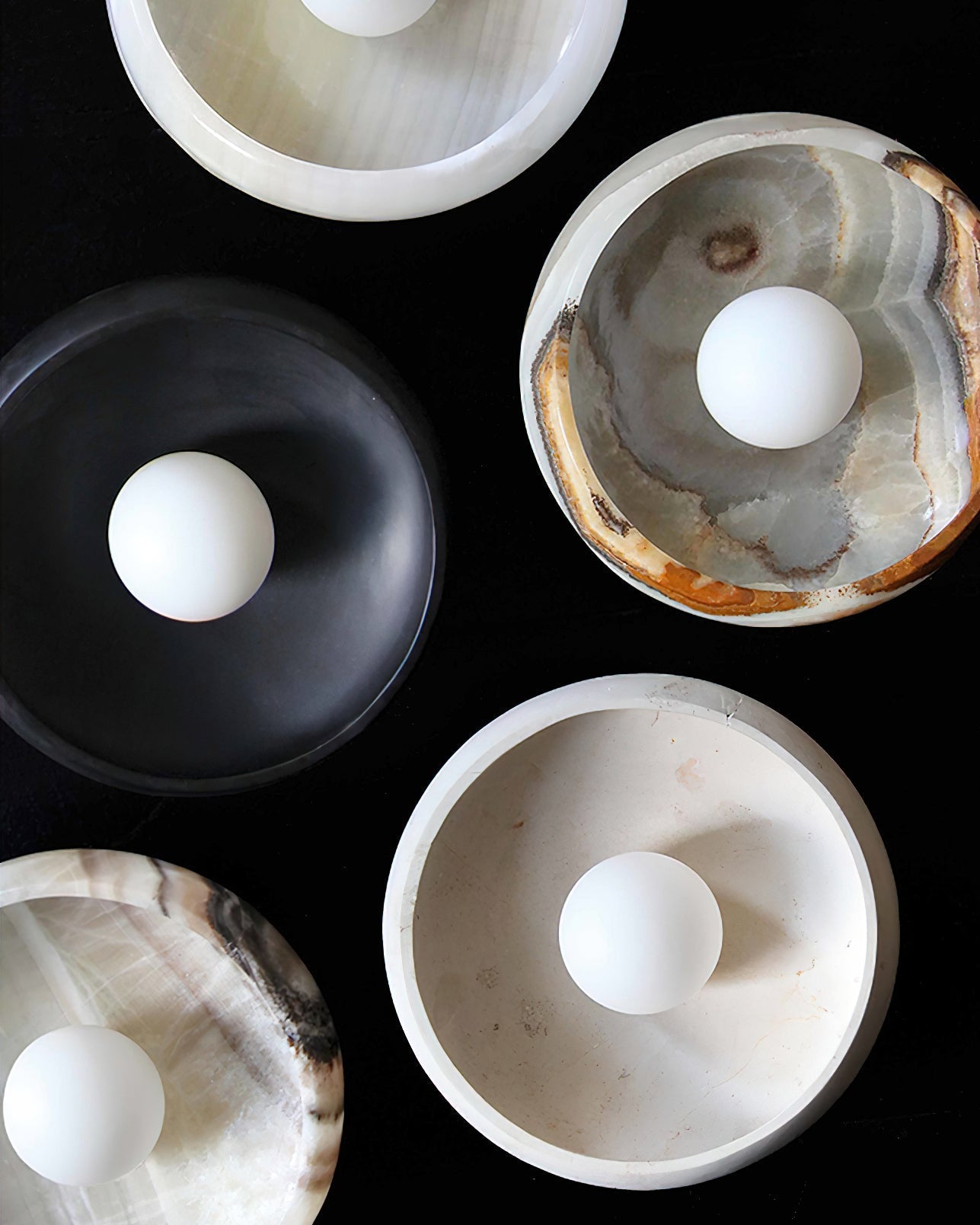 Onvix Natural Onyx Wall Light