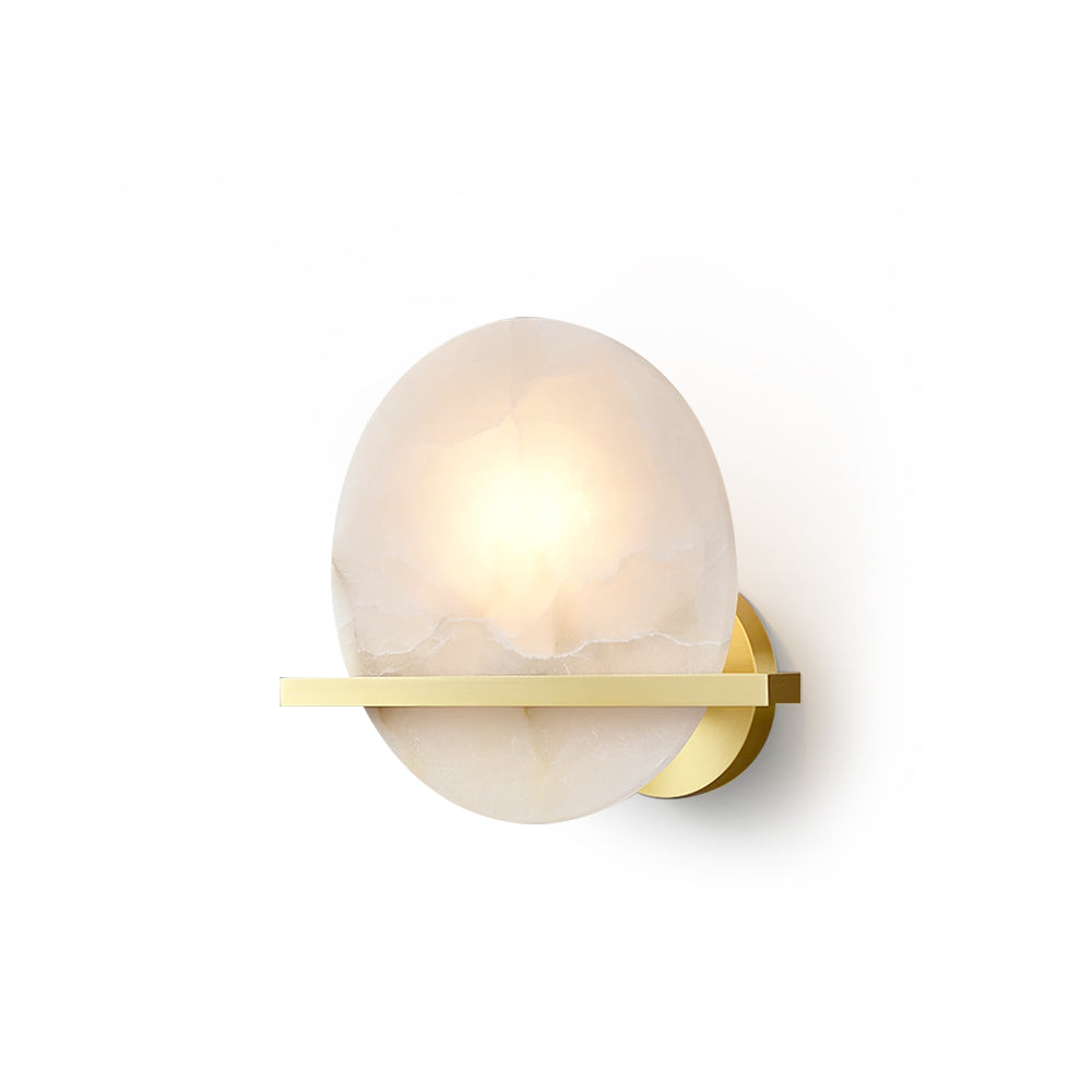 Savion Wall Lamp Alabaster Moon Horizon