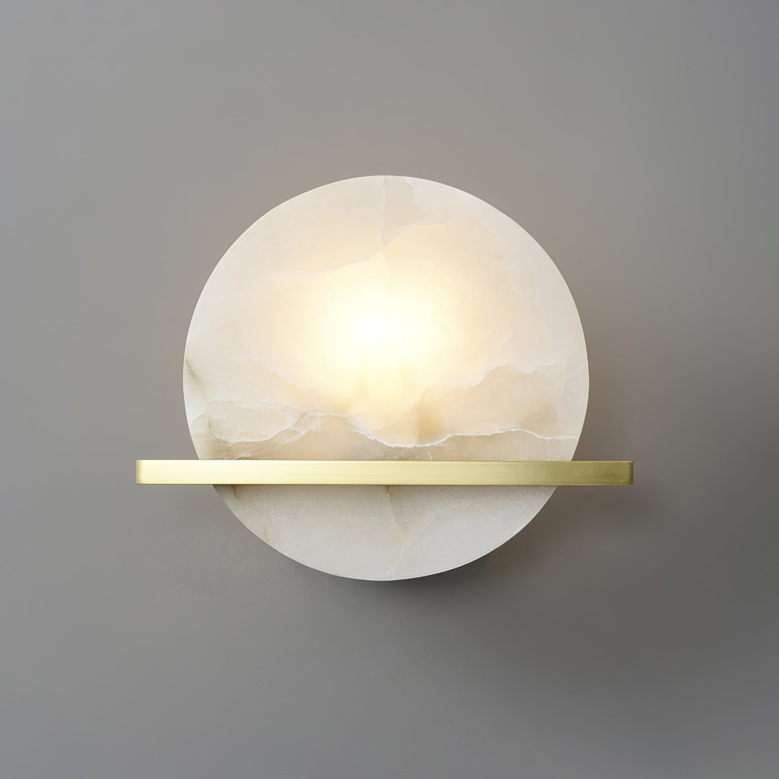 Savion Wall Lamp Alabaster Moon Horizon