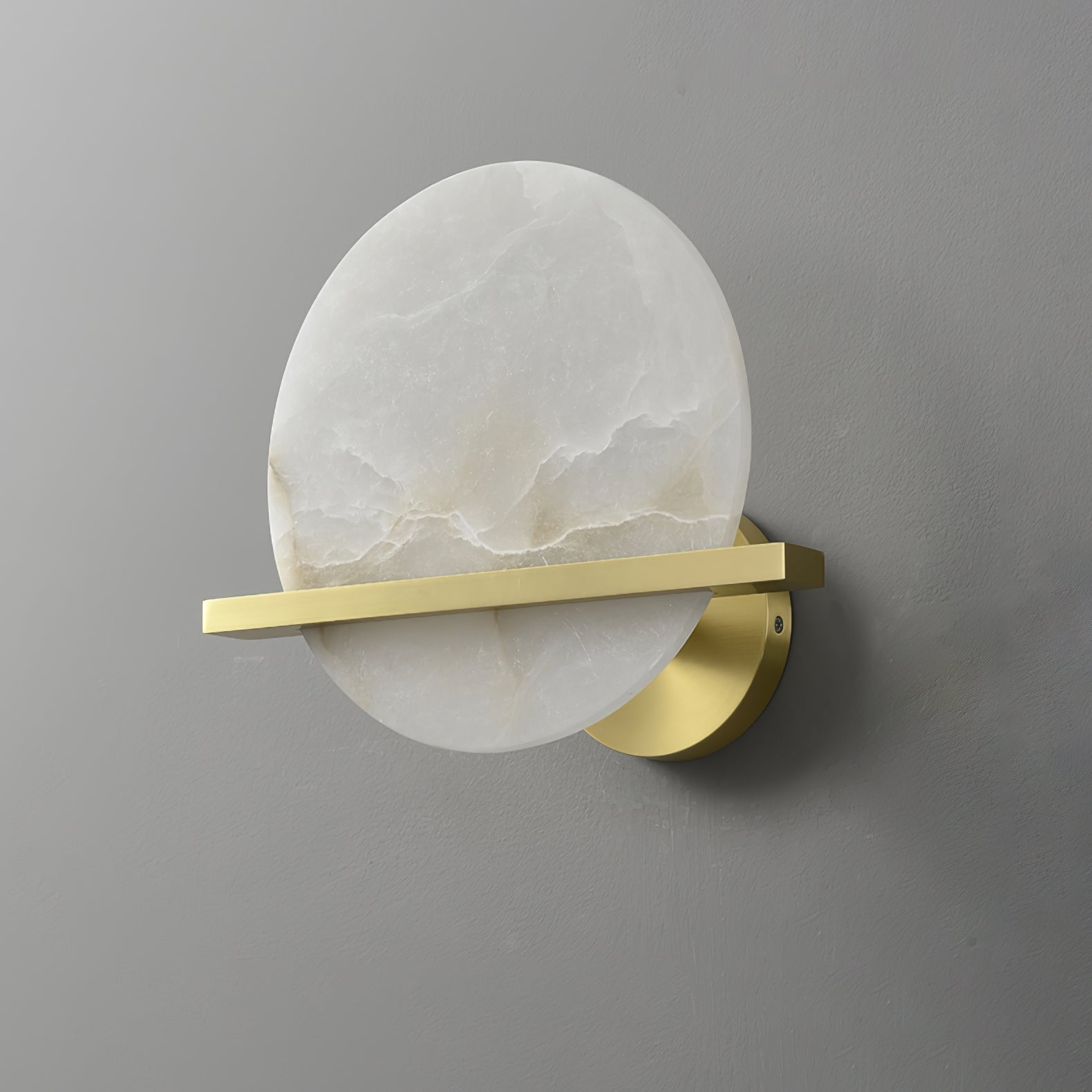 Savion Wall Lamp Alabaster Moon Horizon