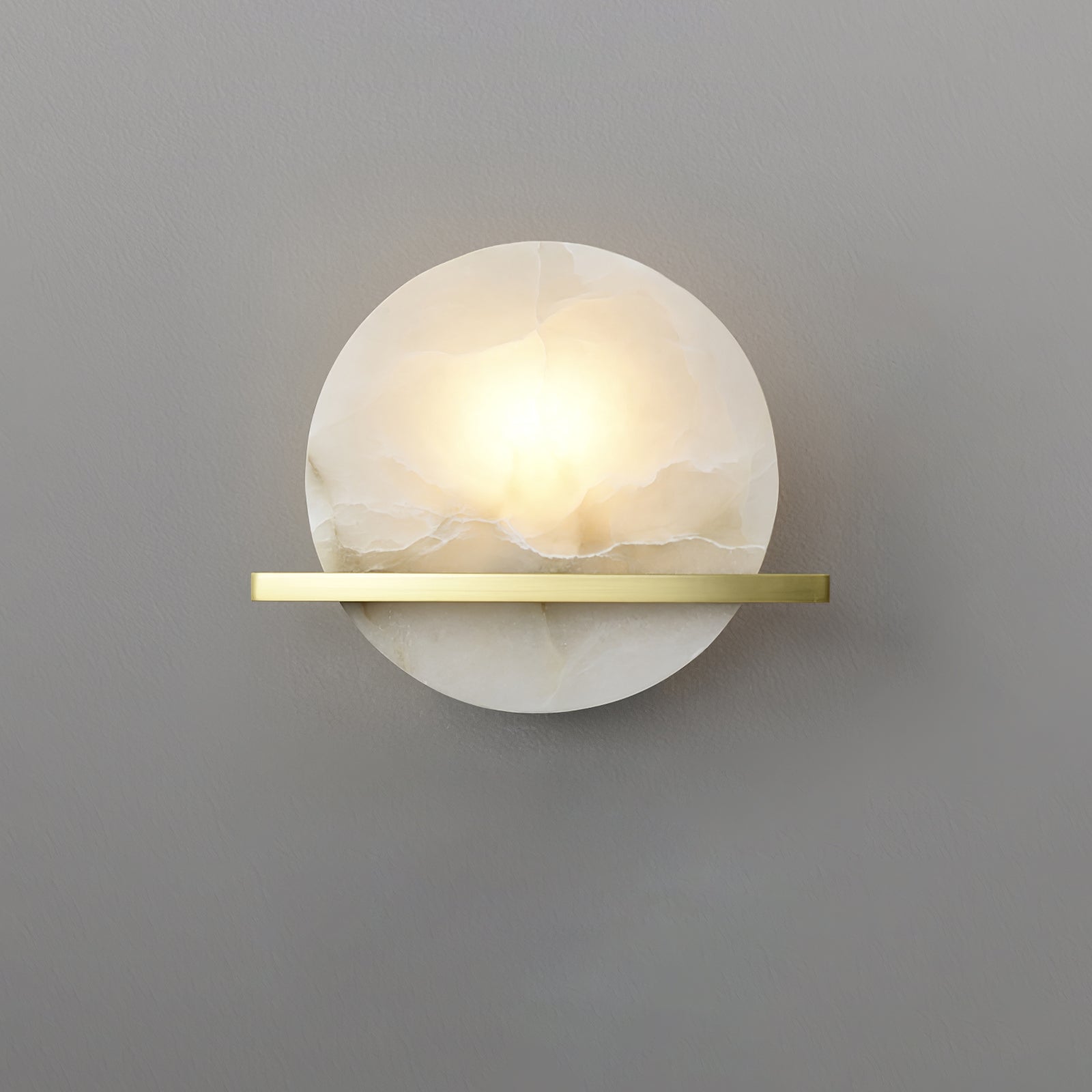 Savion Wall Lamp Alabaster Moon Horizon