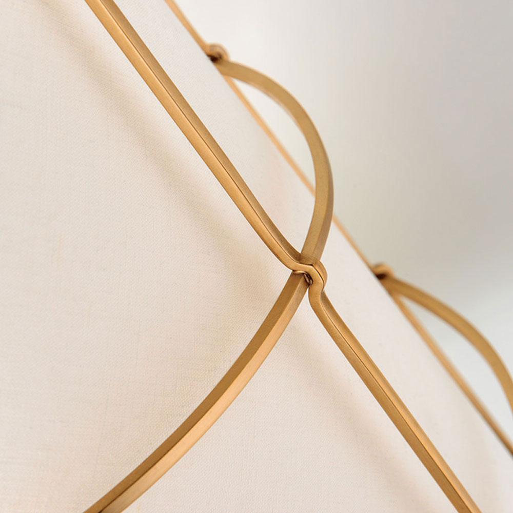 Dimensional drawing of the Savona Pendant Lamp.