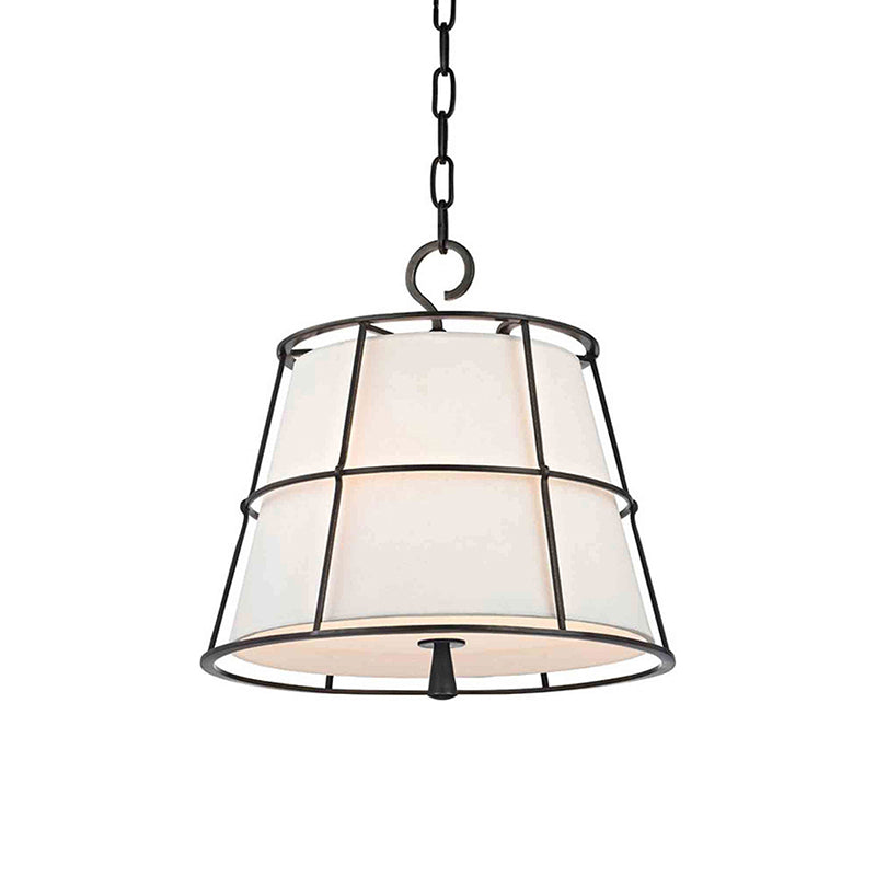 The Savona Pendant Lamp, black finish, against a light background.