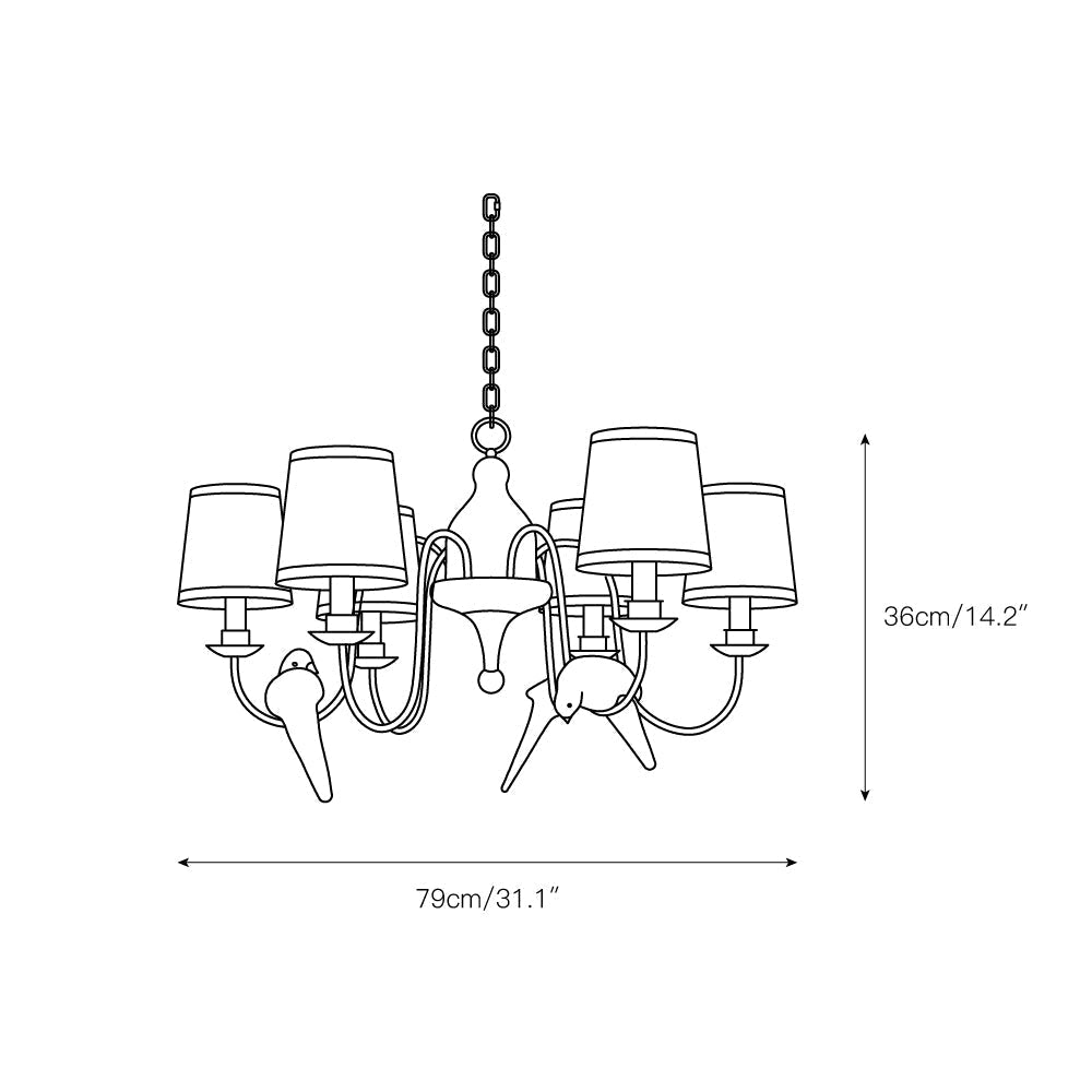 Avcarora Chandelier