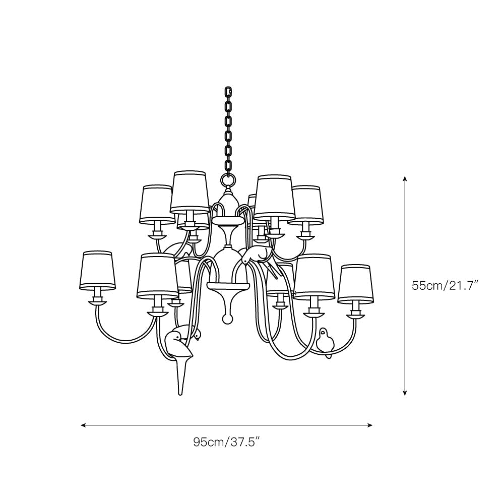 Avcarora Chandelier