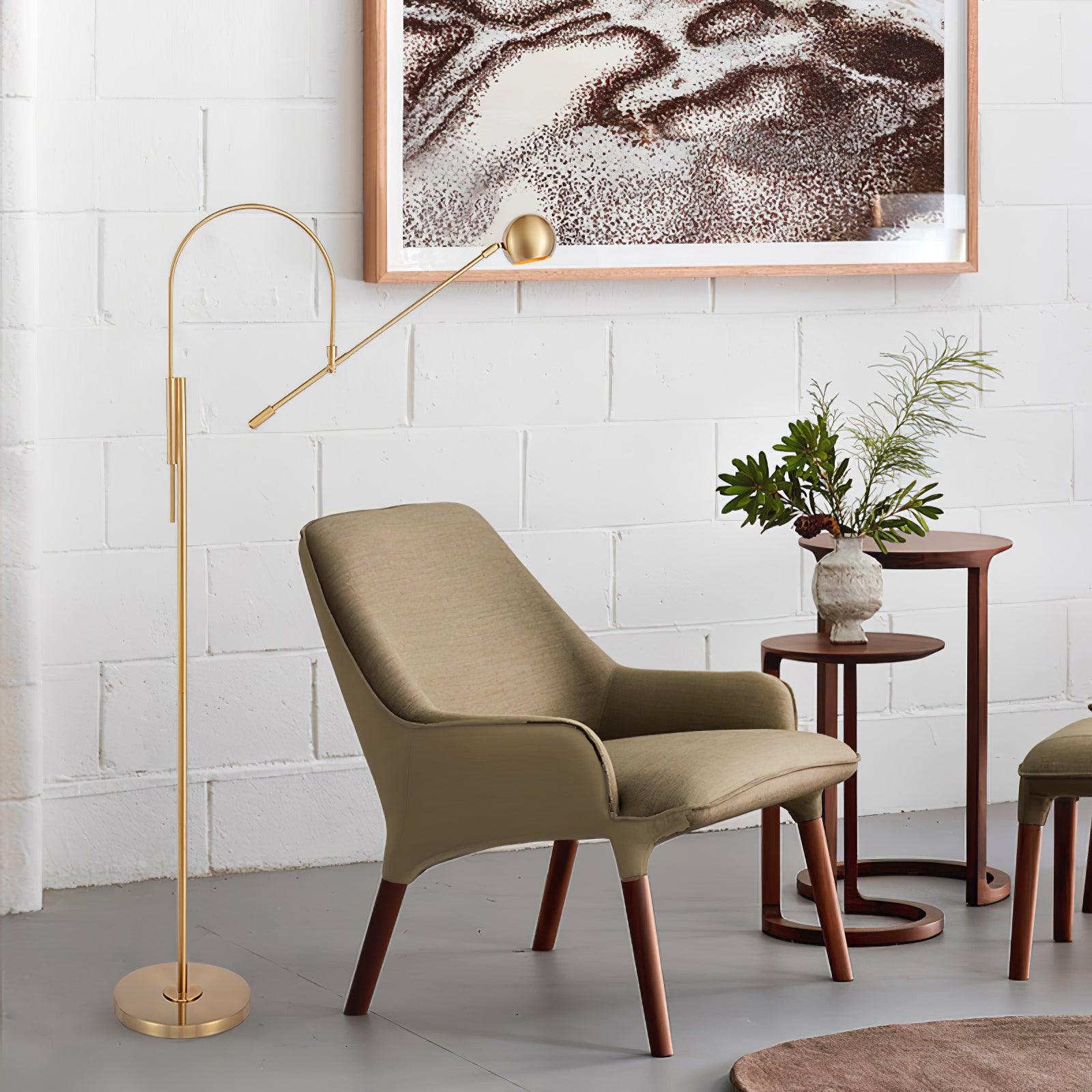 Gresh Minimalist Floor Lamp-Neutral Decor