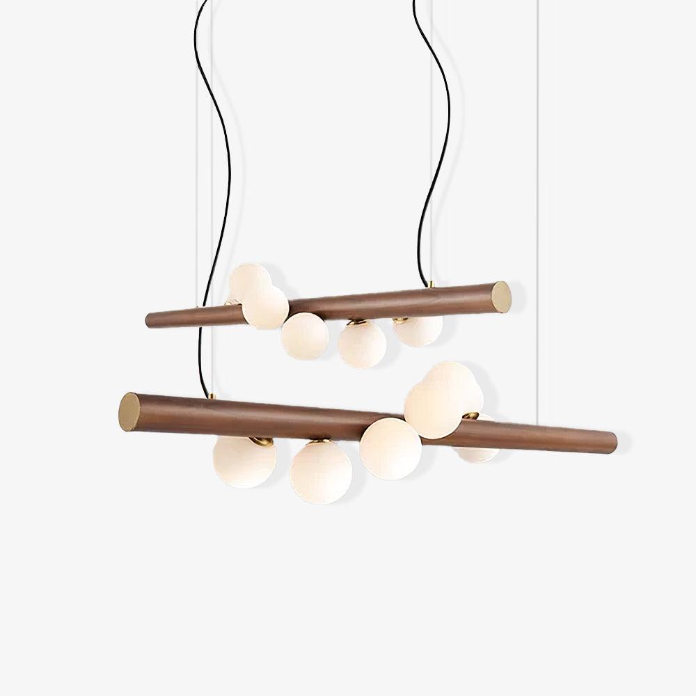 Arox Scandinavian Wooden Pendant Lamp-Neutral Decor