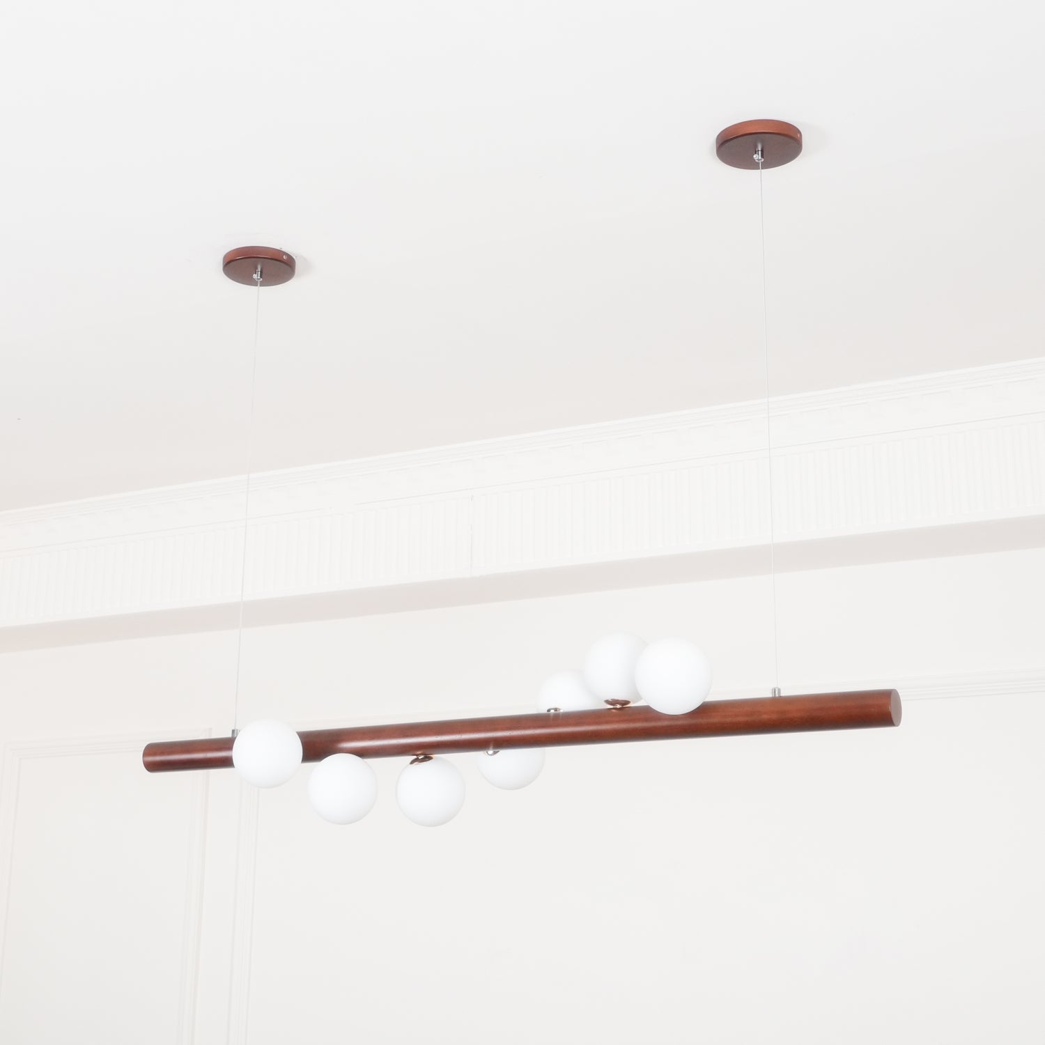 Arox Scandinavian Wooden Pendant Lamp-Neutral Decor