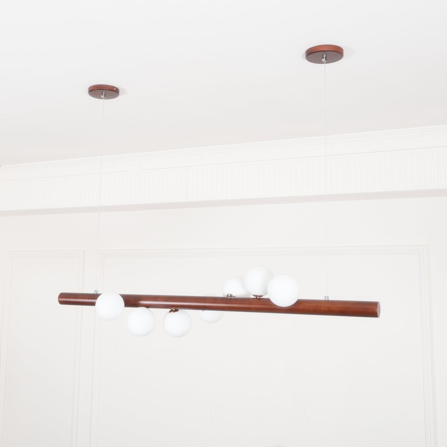 Arox Scandinavian Wooden Pendant Lamp-Neutral Decor