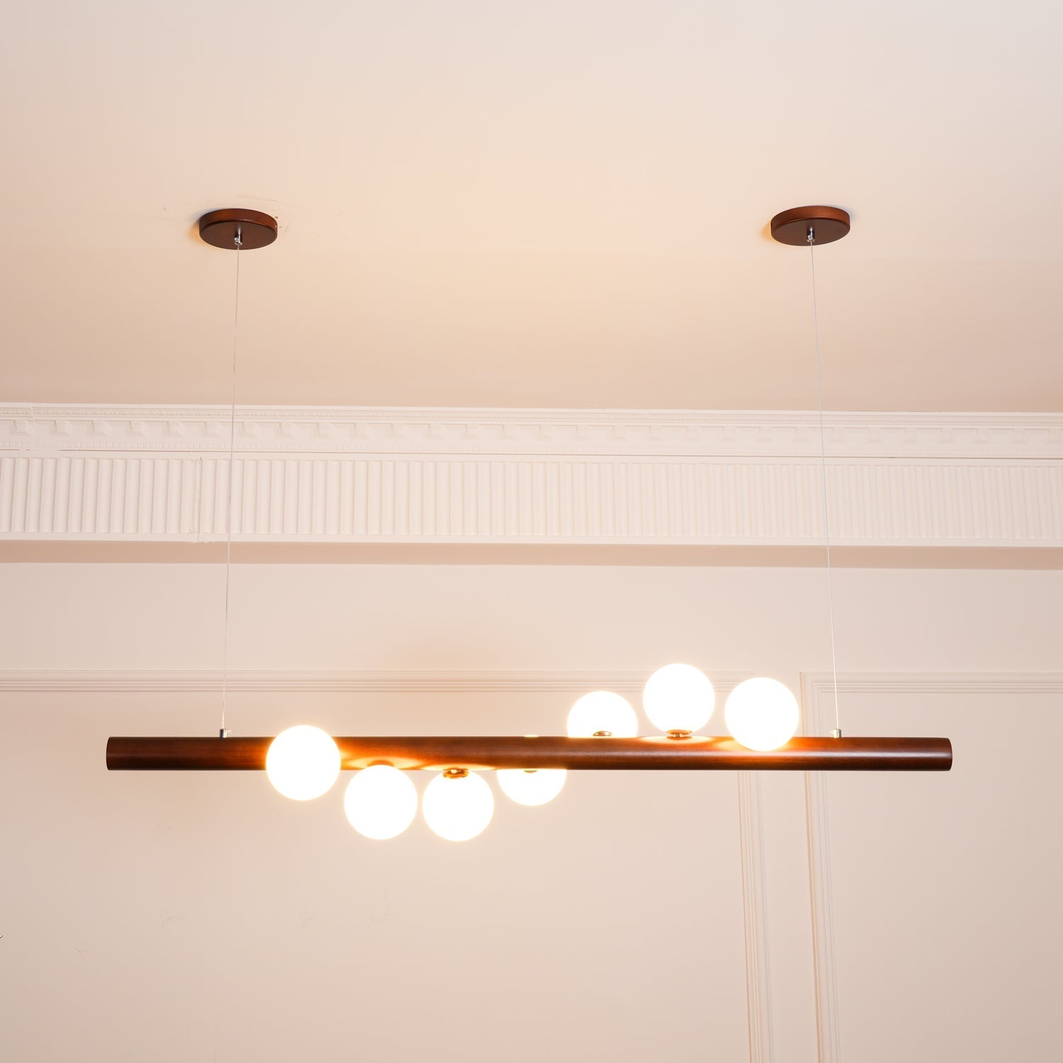 Arox Scandinavian Wooden Pendant Lamp-Neutral Decor