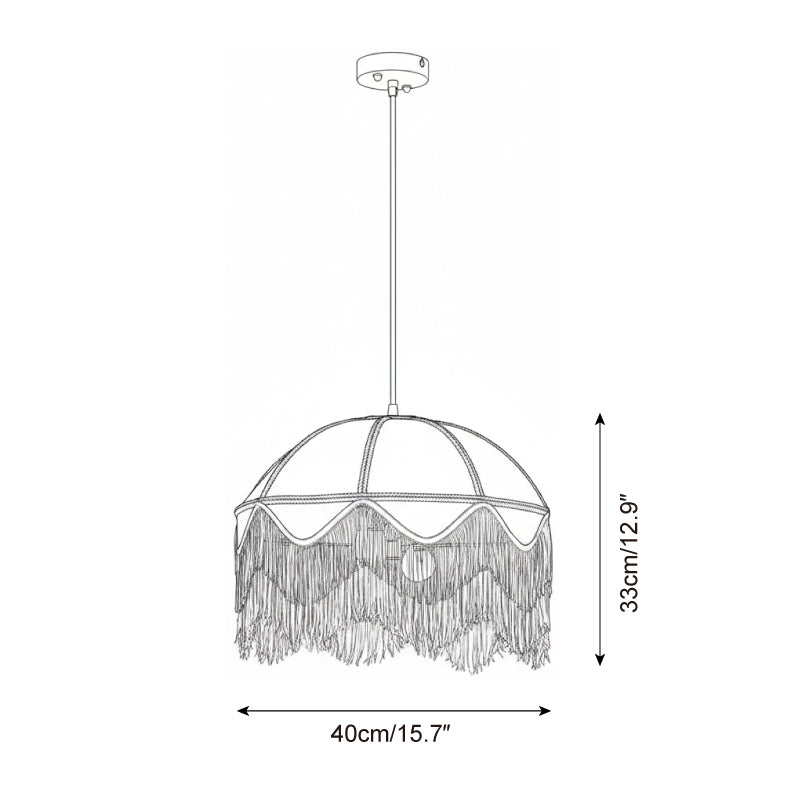 Carmella Fringe Pendant Lamp
