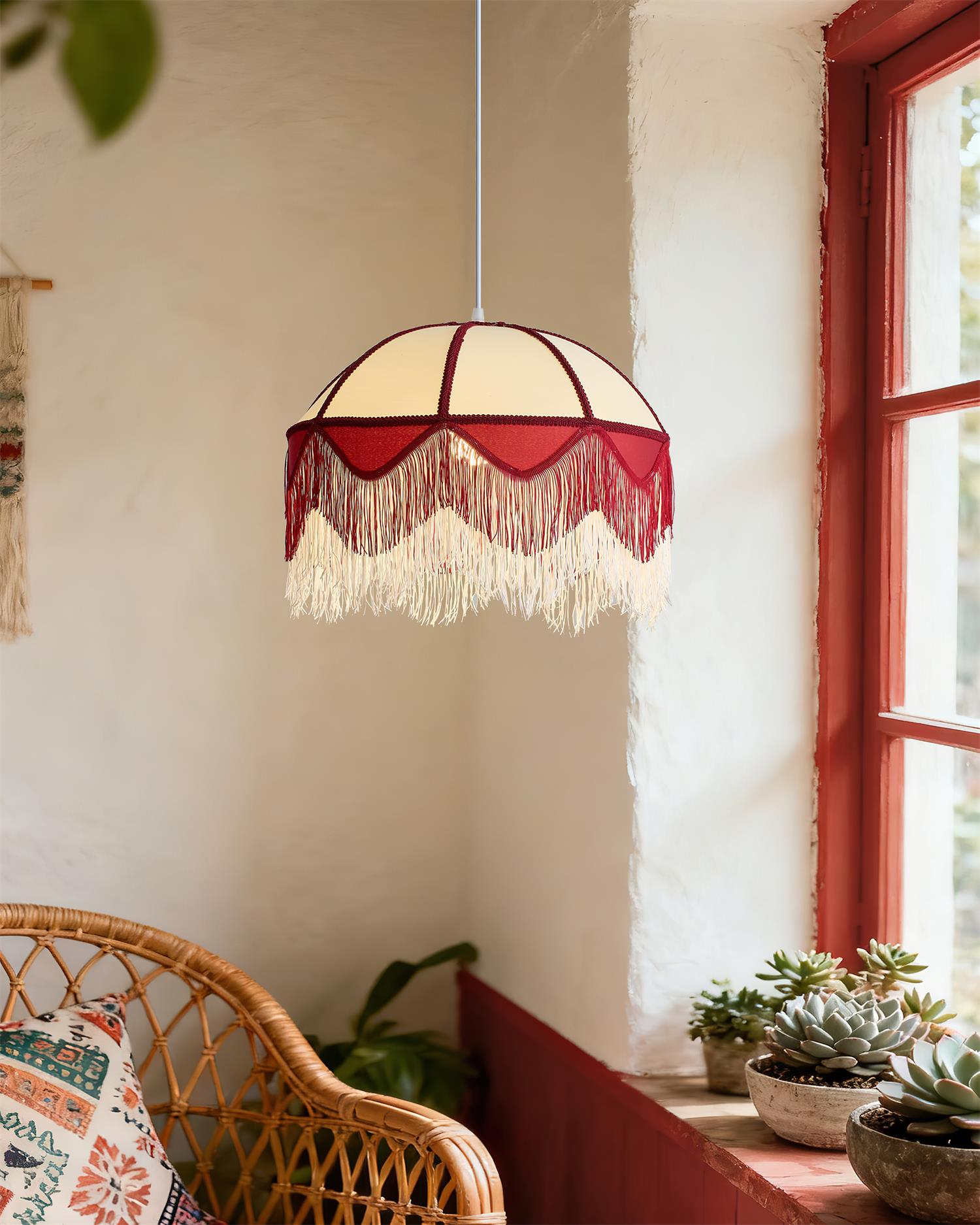 Carmella Fringe Pendant Lamp